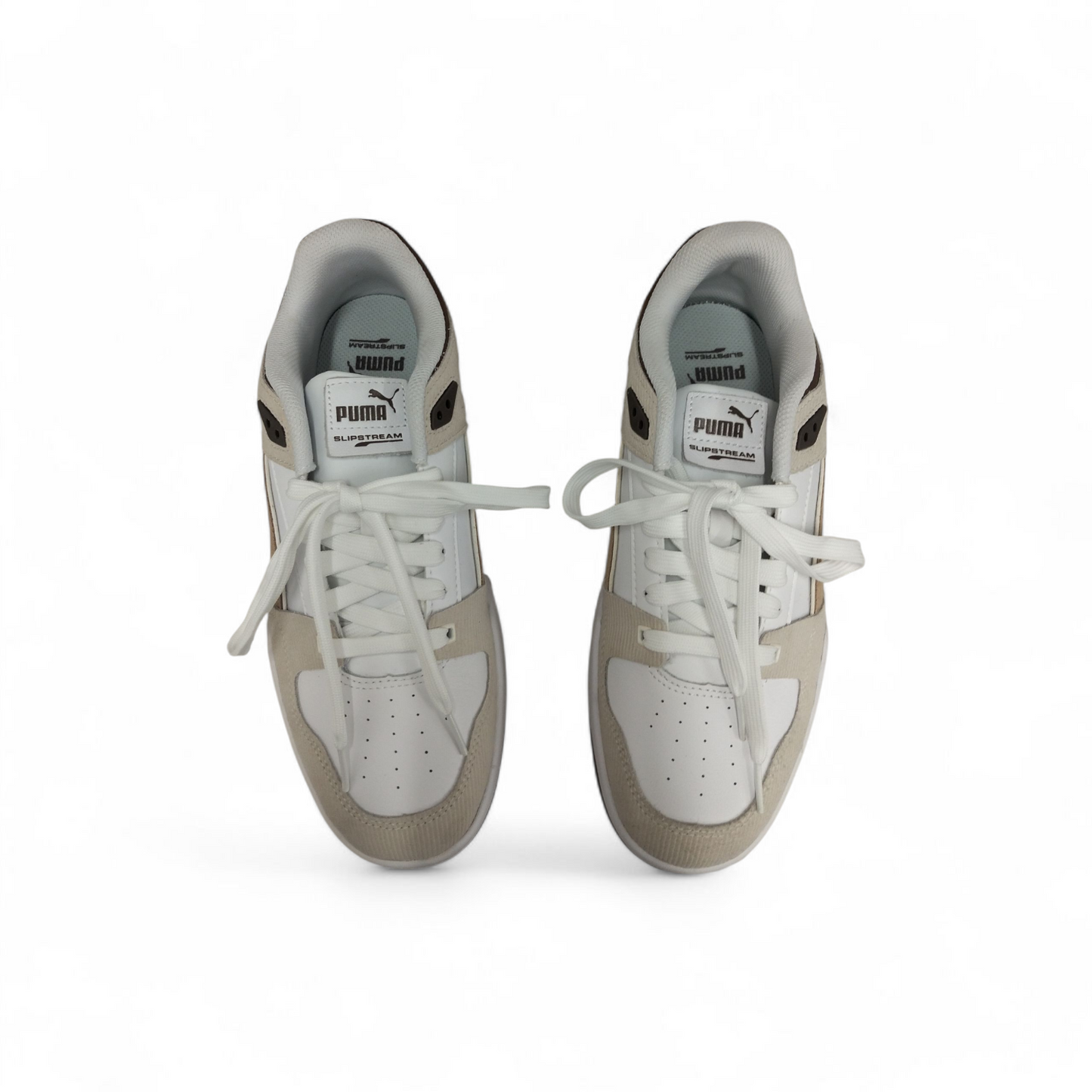 PUMA Sneaker 43 392109-01 Mens White and Brown Rank B