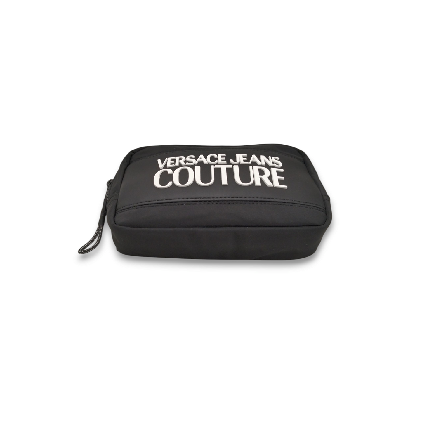 VERSACE JEANS COUTURE Shoulder Bag 71YA4B94 Black Rank A
