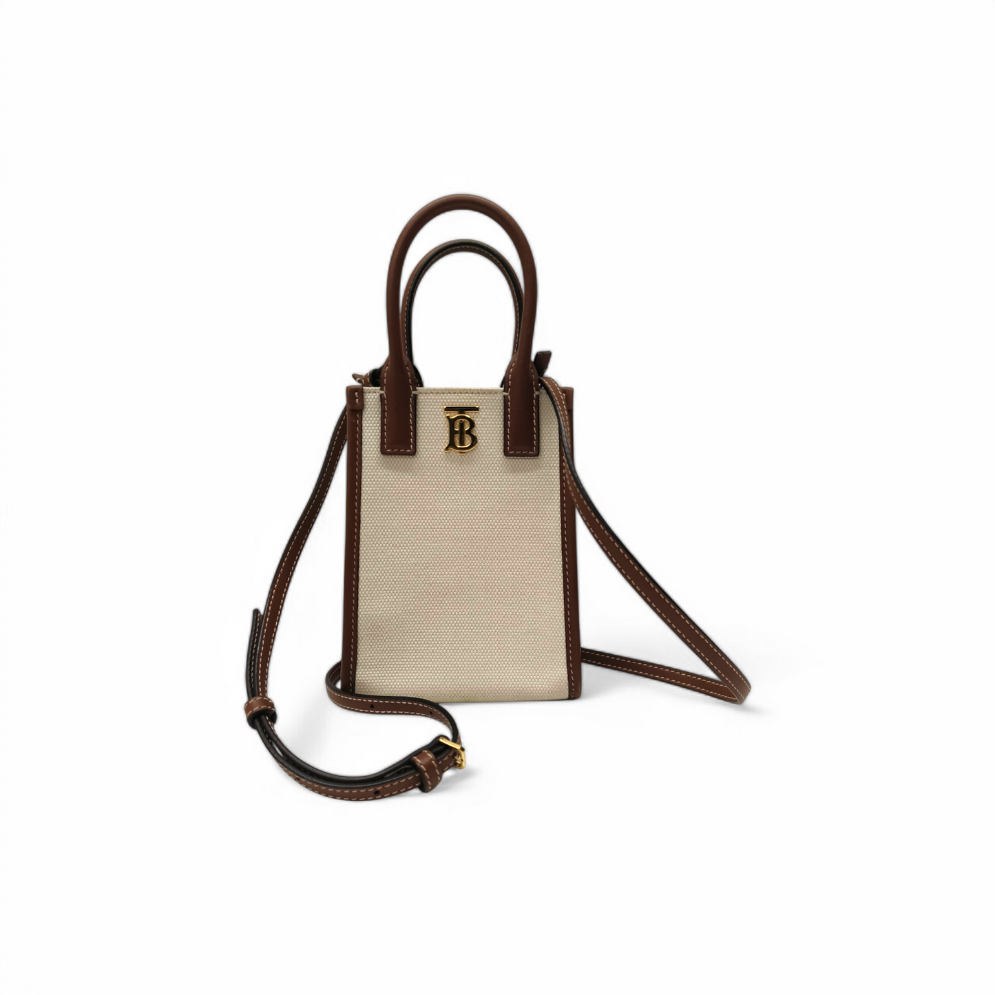 BURBERRY Shoulder Bag 8052460 Beige/Brown TIVDSR1271 Rank B
