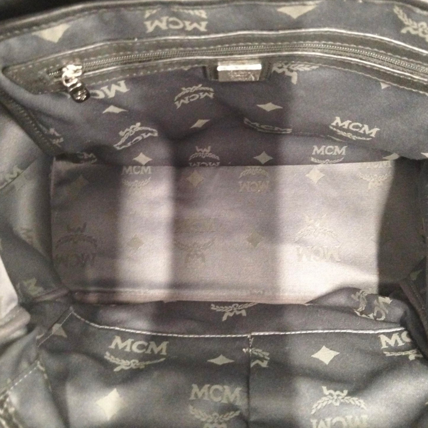 MCM Rucksack Blue MM4AVE51LM001 Rank B