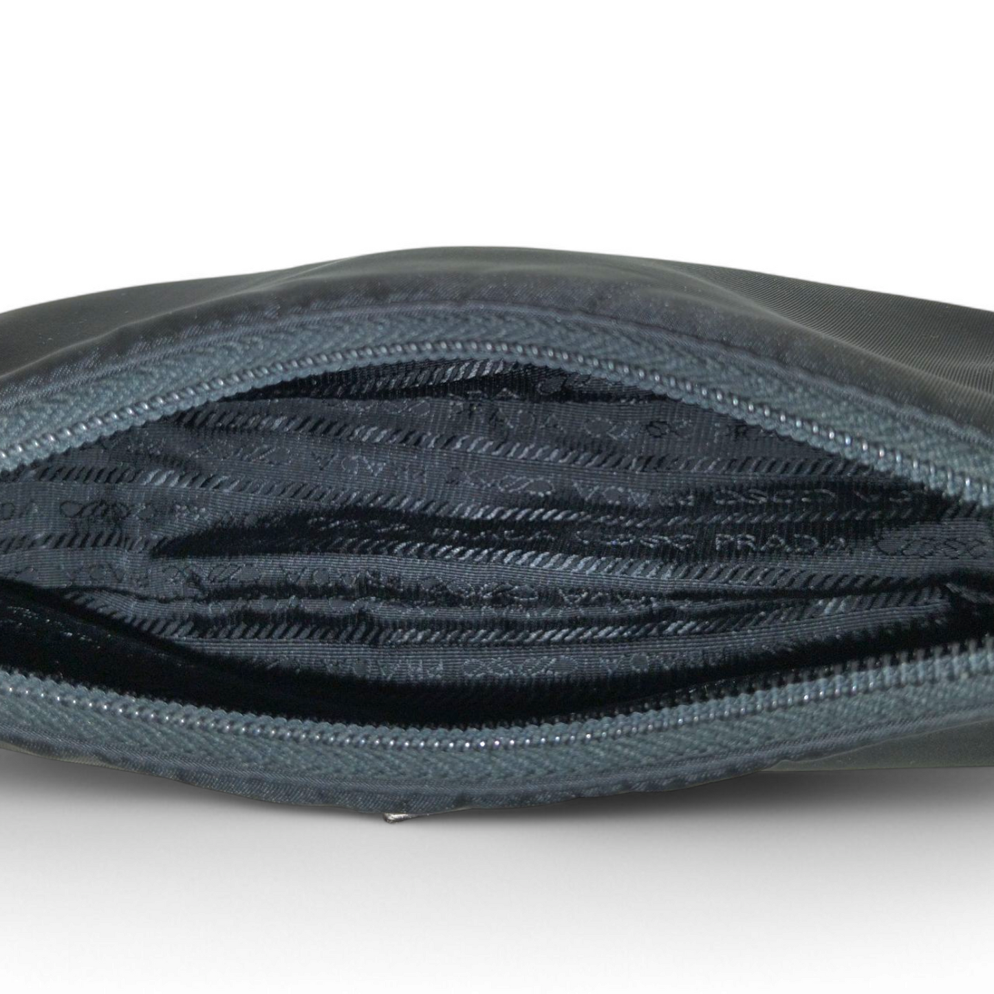 PRADA Shoulder Bag 1NE515 Black Re-Edition 2000 Nylon Mini-Bag Rank B