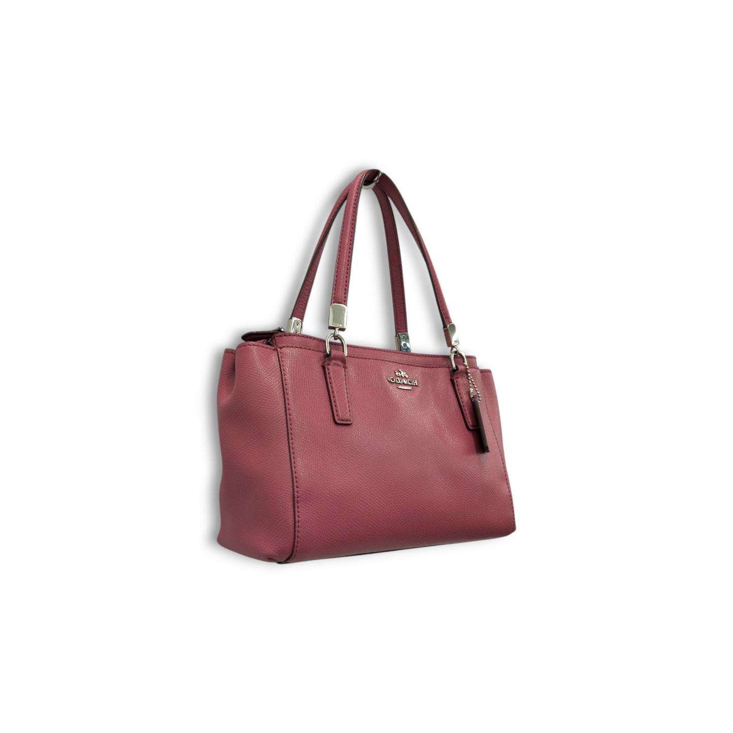 COACH 2Way Bag F34797 Pink Scratch Rank AB