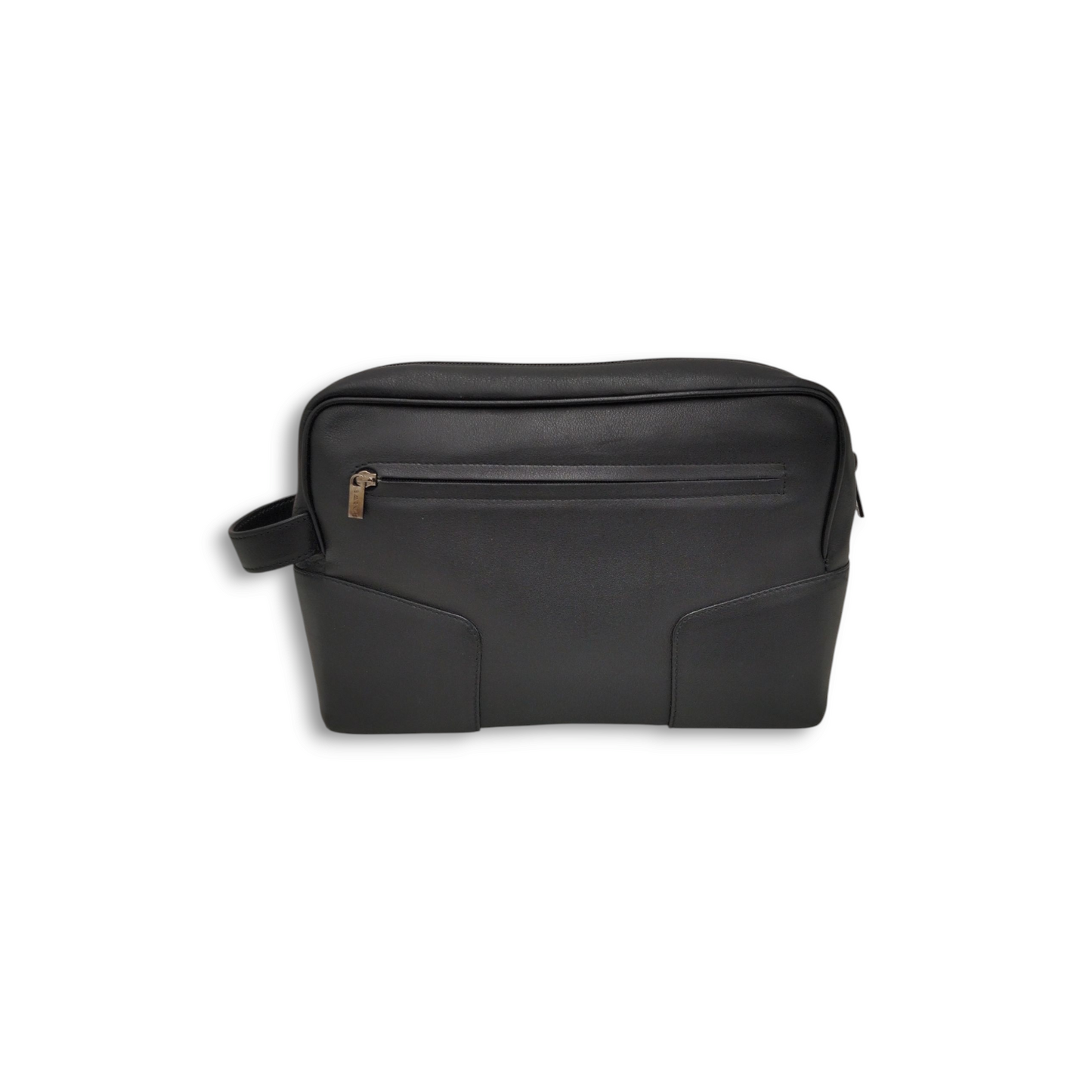 LOEWE Clutch Bag L12 Black *Vintage* Rank B