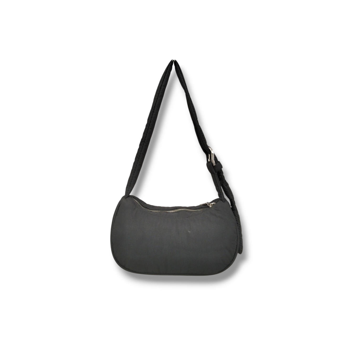 STAND OIL Shoulder Bag Black *Stain* Rank B