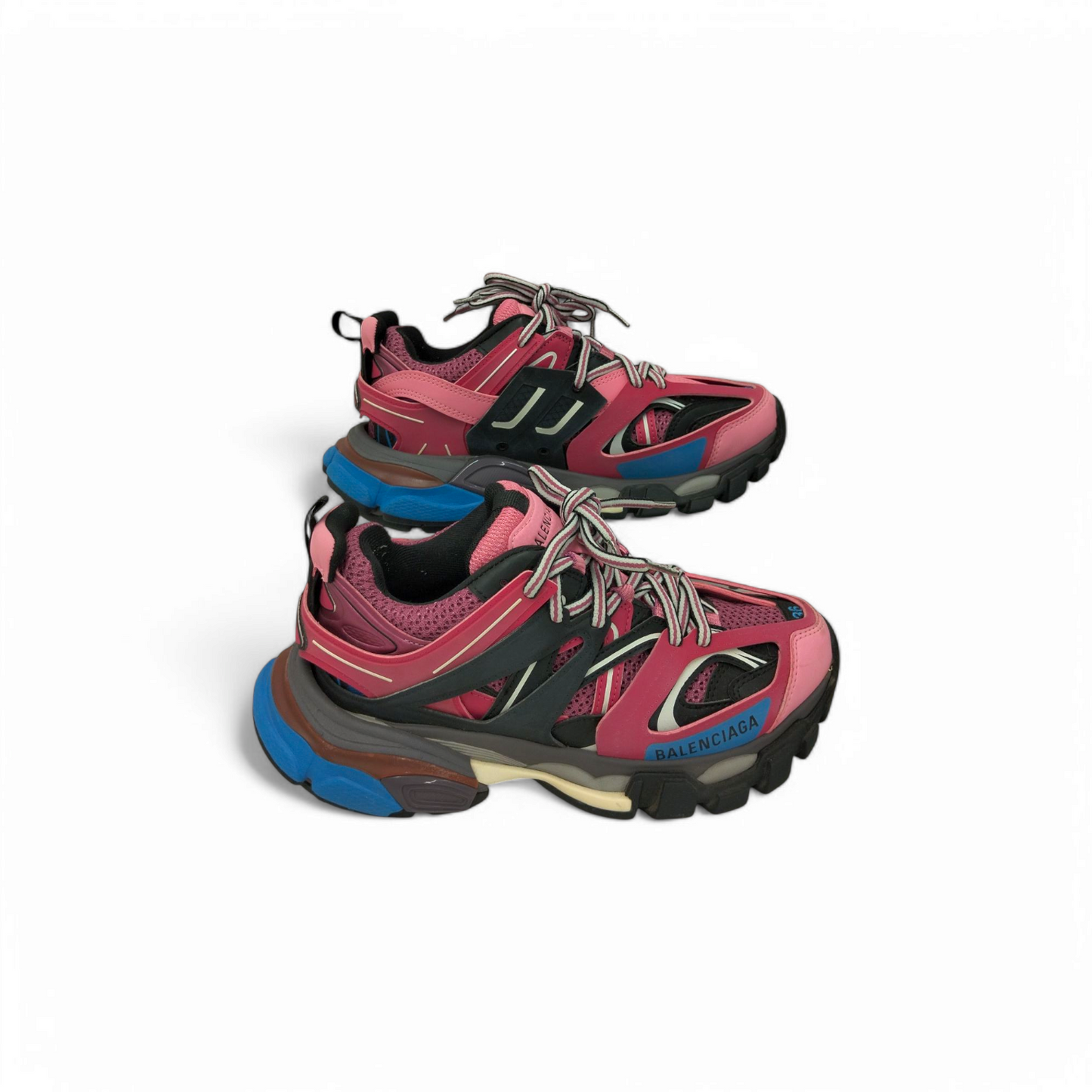 BALENCIAGA Sneaker SIZE 36 Lady's Pink/Black 542436 *Stain* Rank B