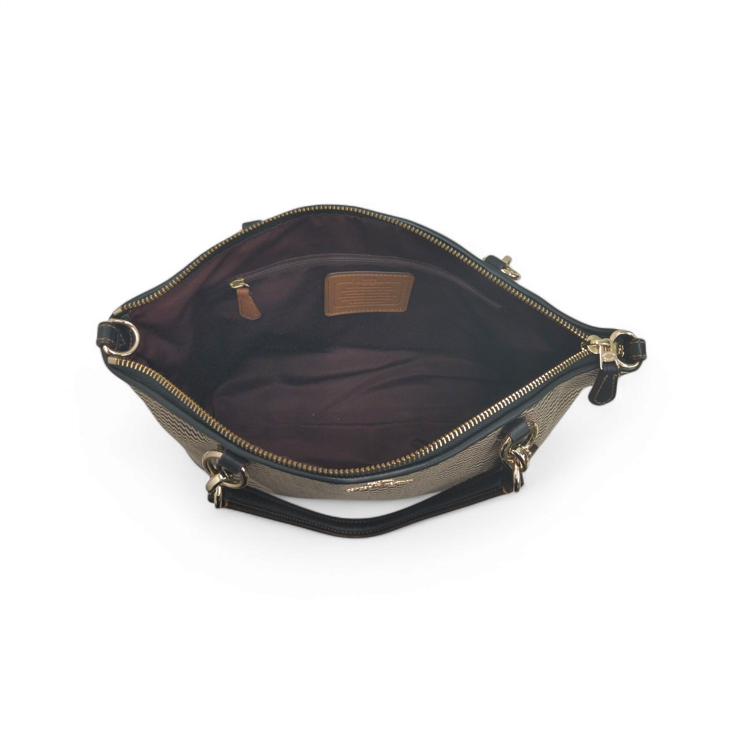 COACH 2WAY Bag F57244 Black Rank B