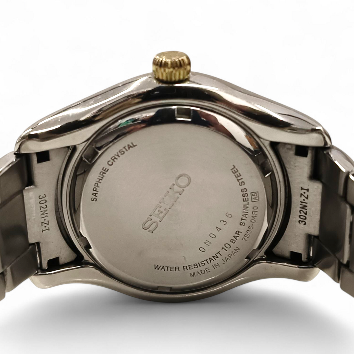 SEIKO Wrist Watch 7S36-04R0 ONO436 Rank B