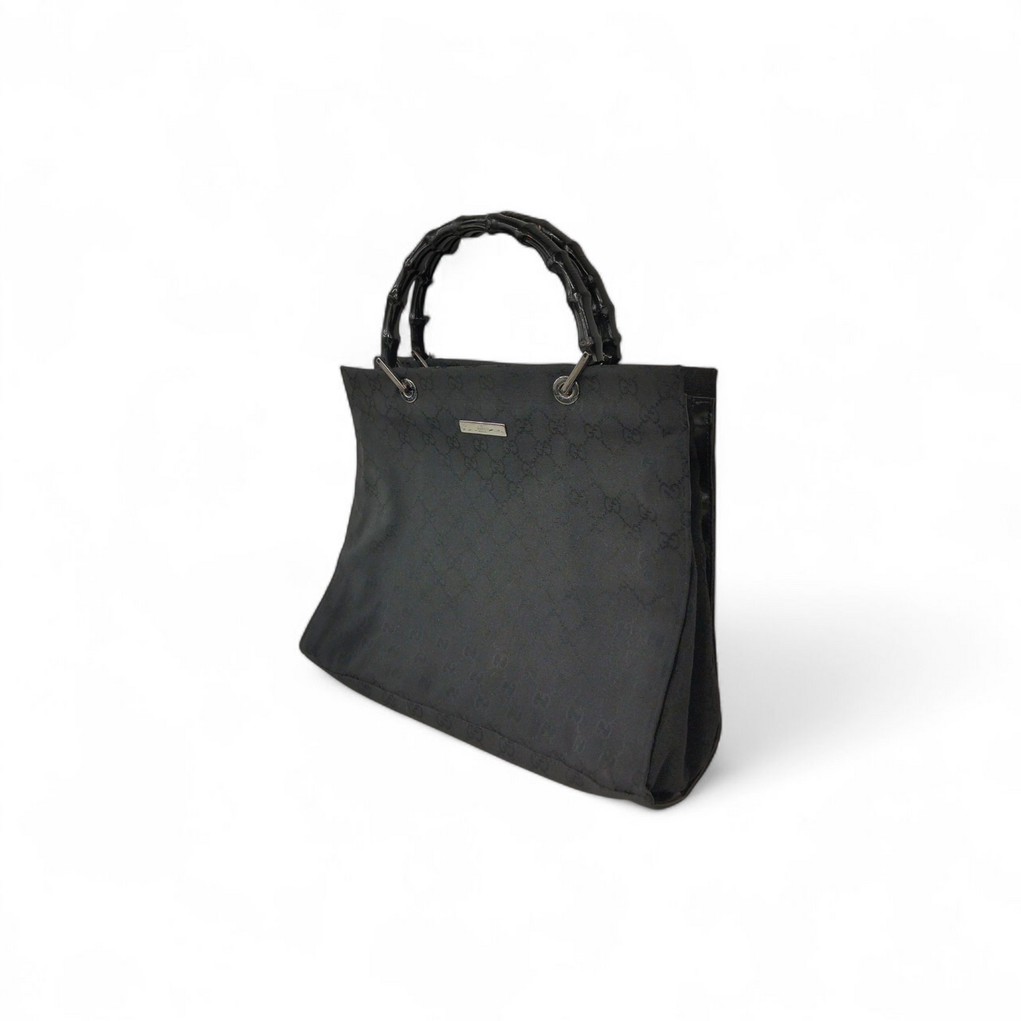 GUCCI Handbag 002. 1010 Black Stain Damage 002058 Rank(B)