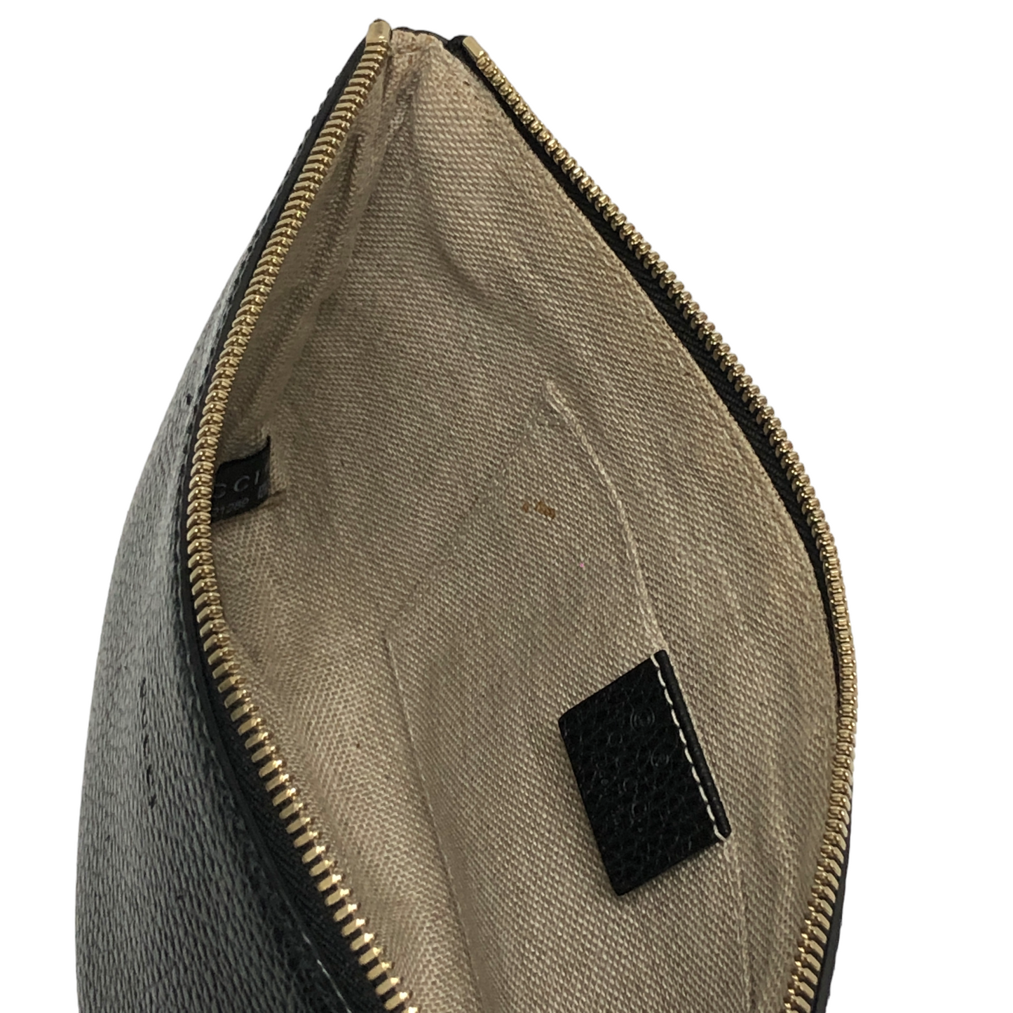 GUCCI Pouch Black 449652 493075 Bamboo