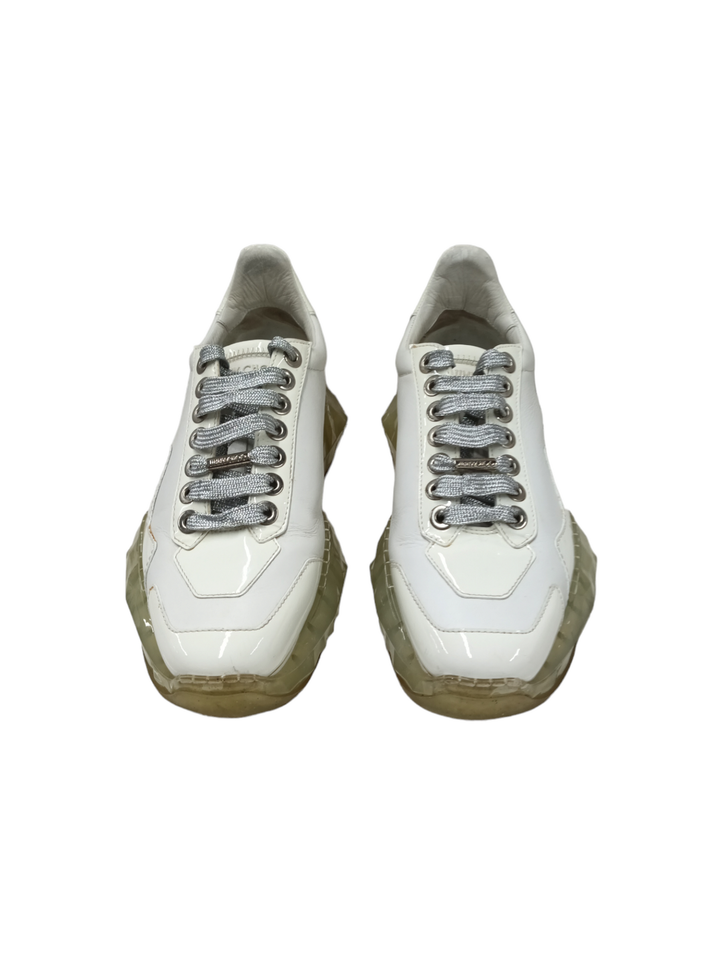 JIMMY CHOO Sneaker 37.5 white Rank B