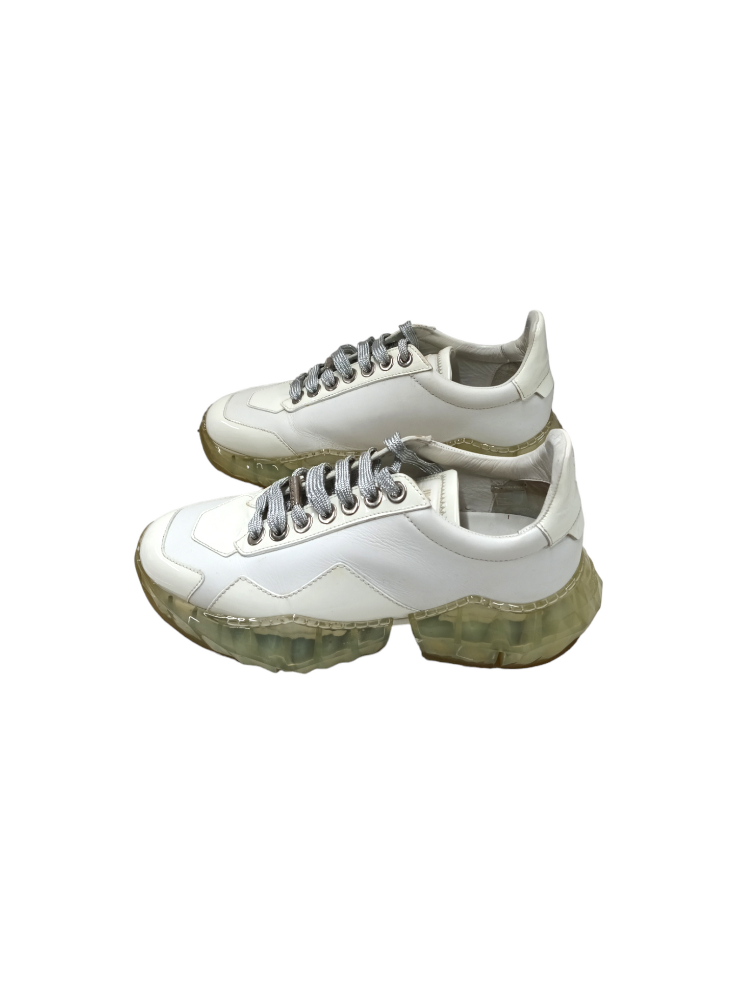 JIMMY CHOO Sneaker 37.5 white Rank B