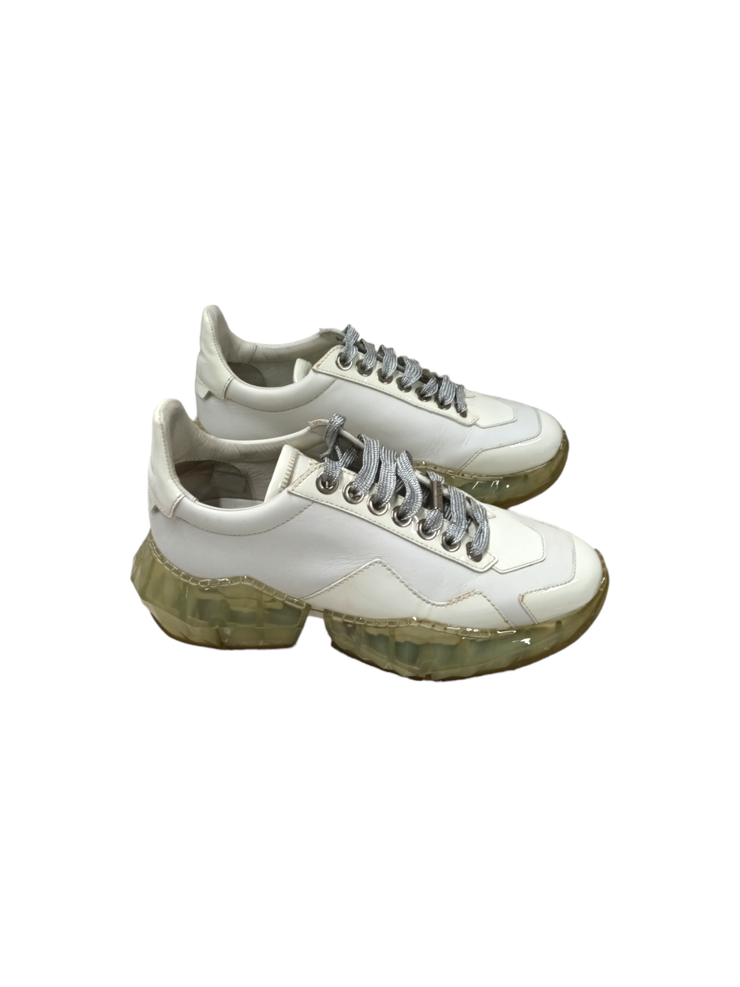 JIMMY CHOO Sneaker 37.5 white Rank B