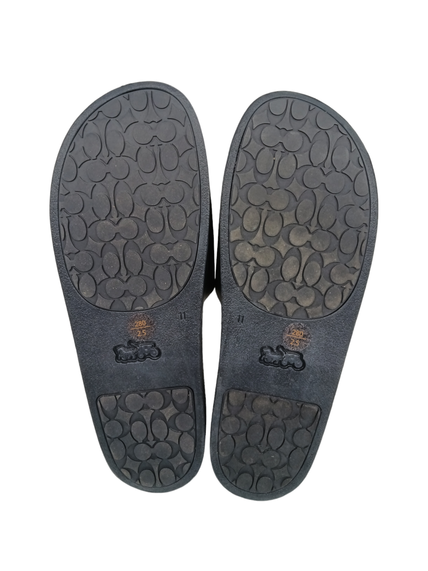 COACH Sandal 11US Mens Navy C8670 DISNEY