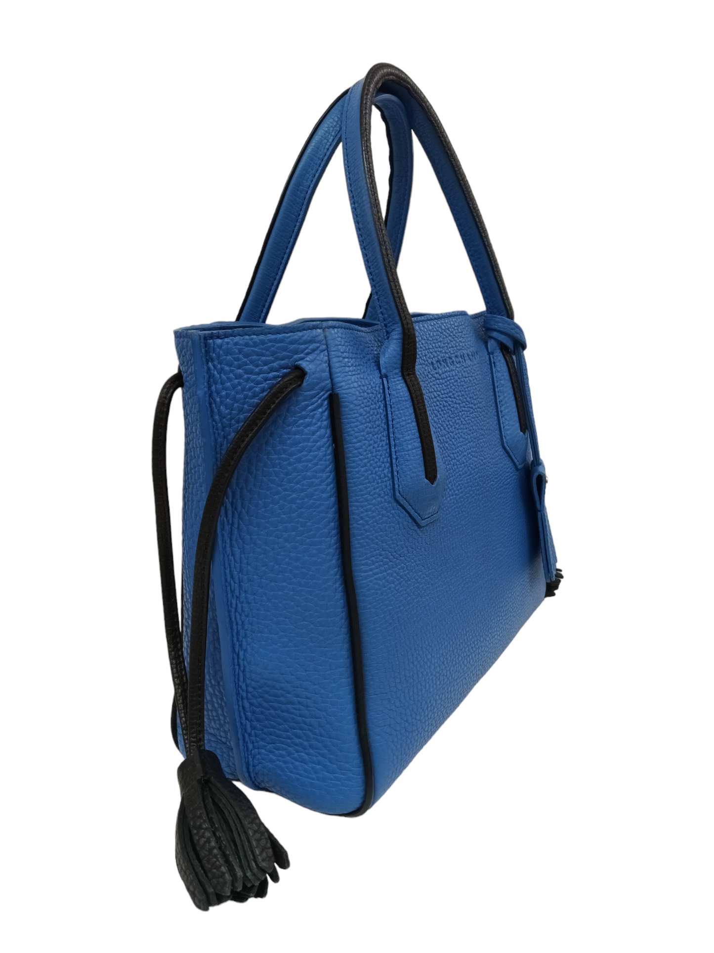 LONGCHAMP Bag Sky Blue 1294838C75 (Rank A)