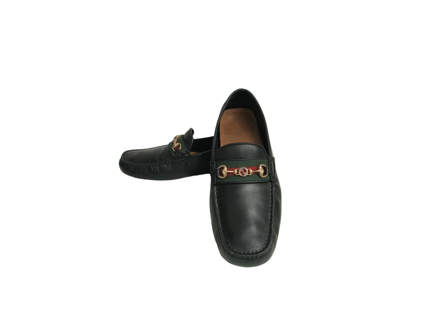 GUCCI LOAFERS MENS BLACK 624690