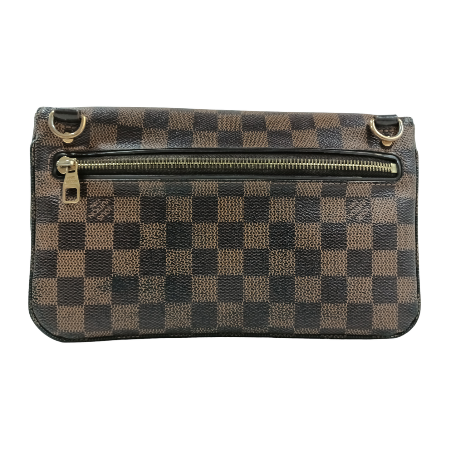 LOUIS VUITTON Shoulder Bag damier Brown Scratch/Damage Rank C