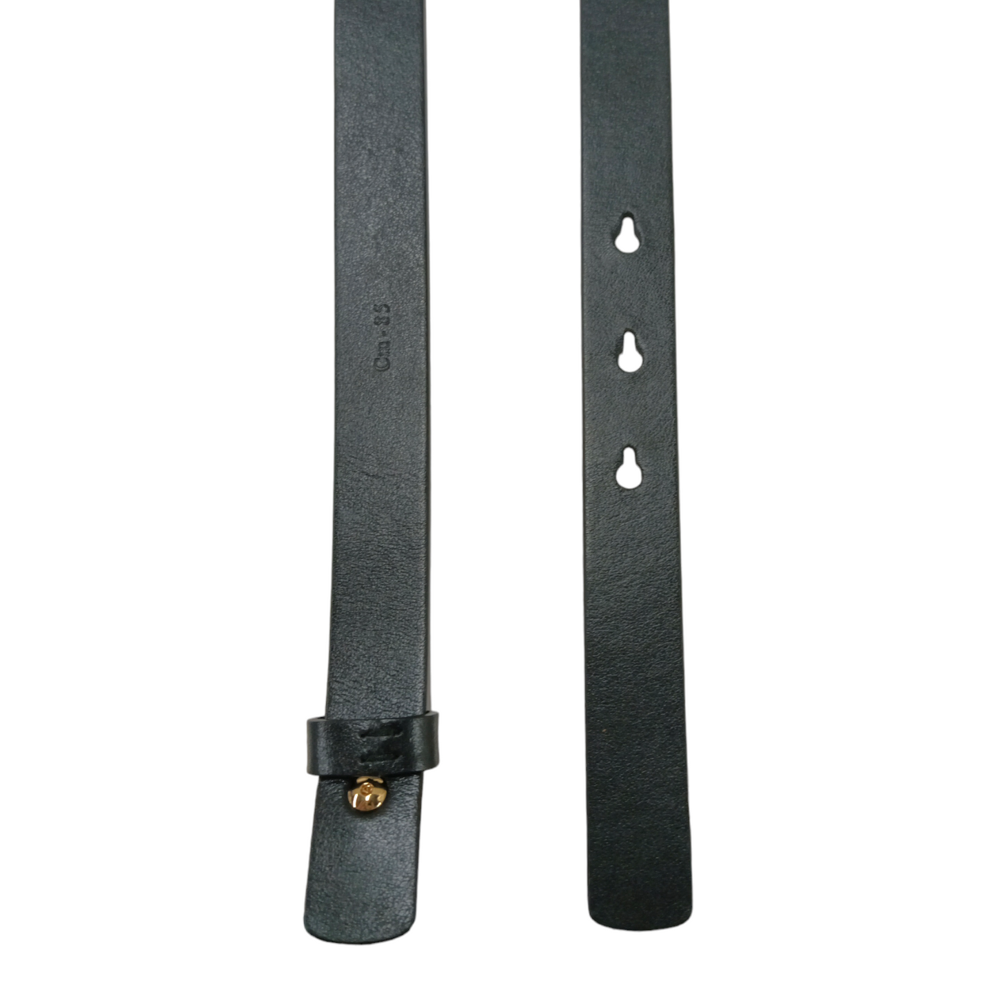 Salvatore Ferragamo Belt Black CI-23 B302 *Add hole Rank B