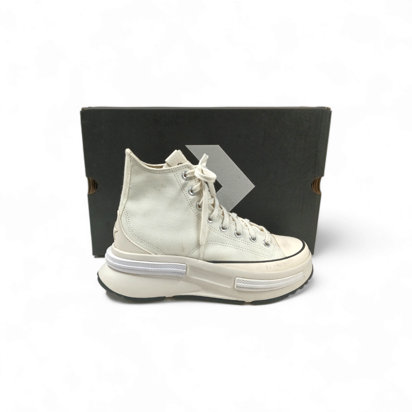 CONVERSE Sneaker Size 8US (41) A00868CF2CMXX Unisex Beige Scratch Stain Rank B