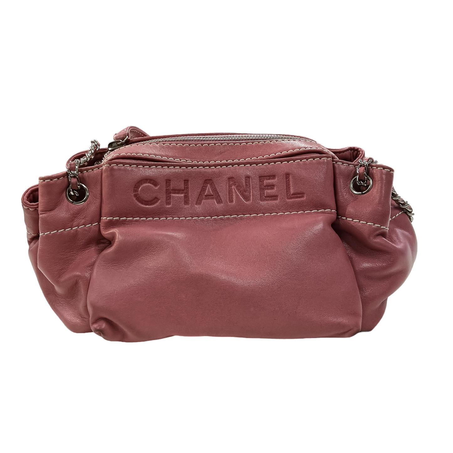 CHANEL Shoulder Bag Pink 8935099 LAX Accordion