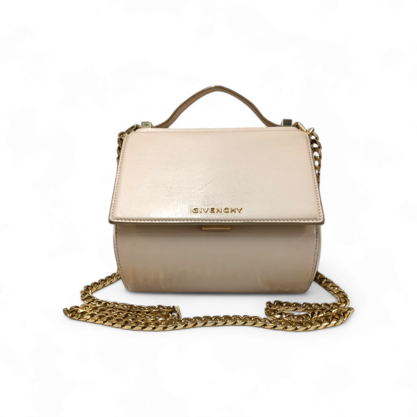 GIVENCHY Shoulder Bag ZE F 0136 Pink Pandora Box Rank B