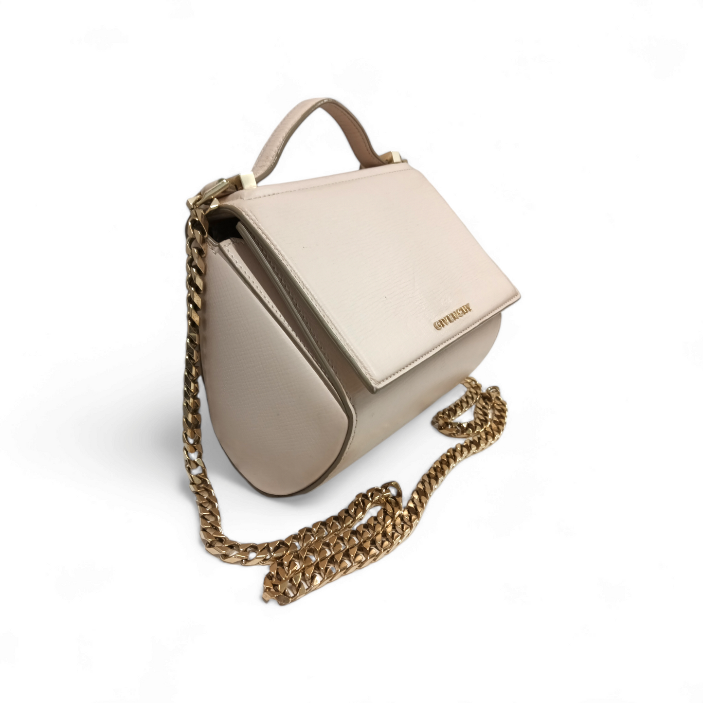 GIVENCHY Shoulder Bag ZE F 0136 Pink Pandora Box Rank B