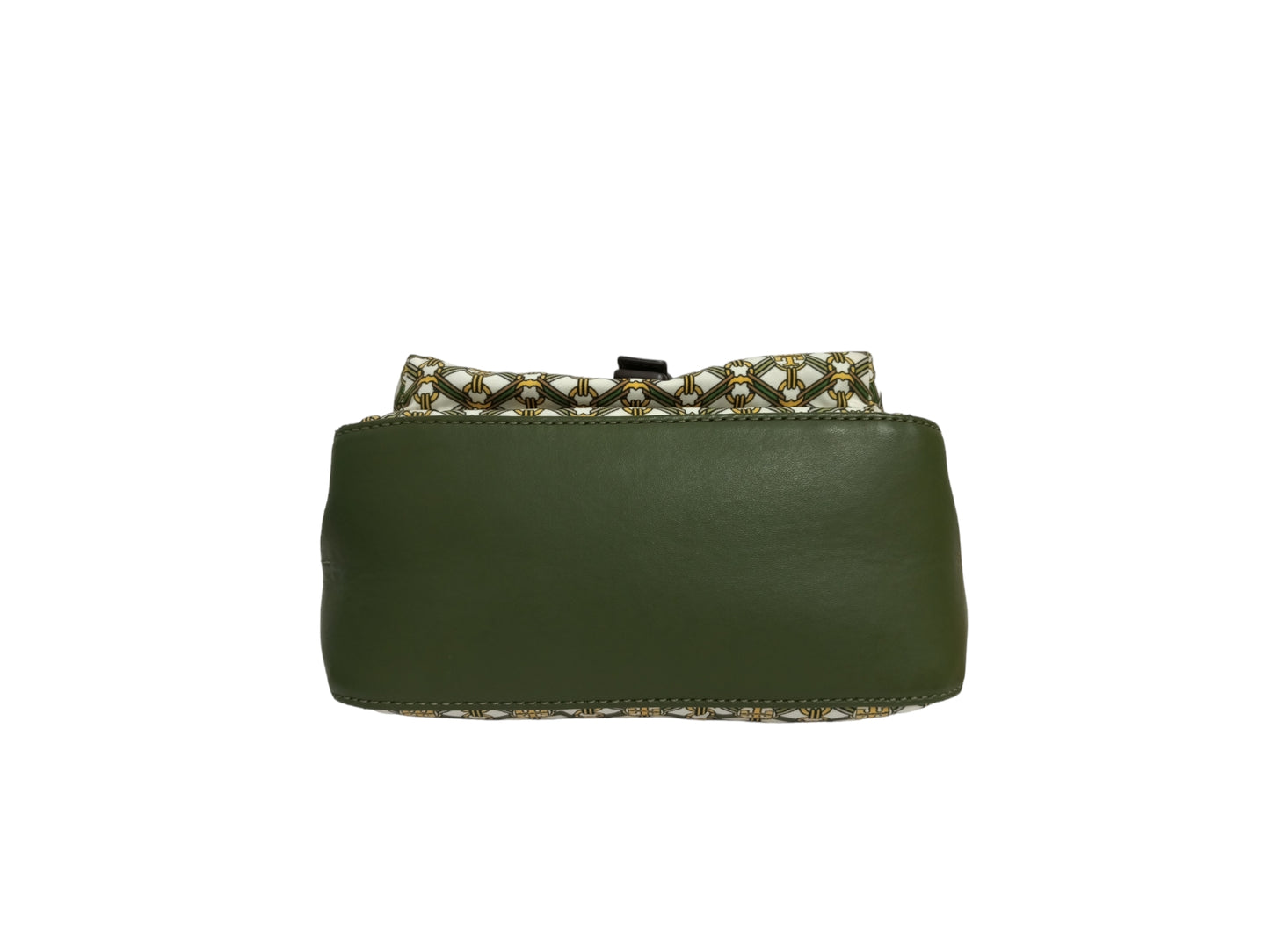 TORY BURCH SHOULDER BAG GREEN/YELLOW RANK B