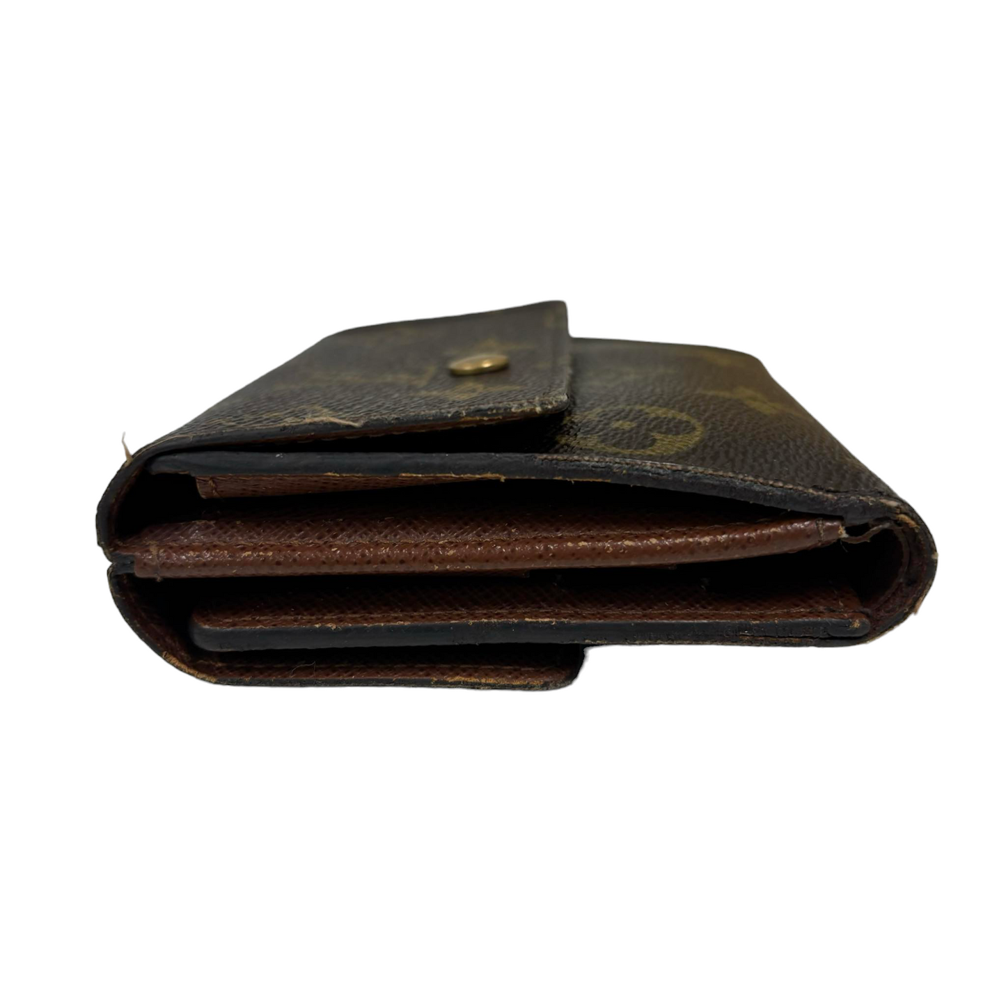 LOUIS VUITTON Wallet Monogram SP0075 Brown Rank C