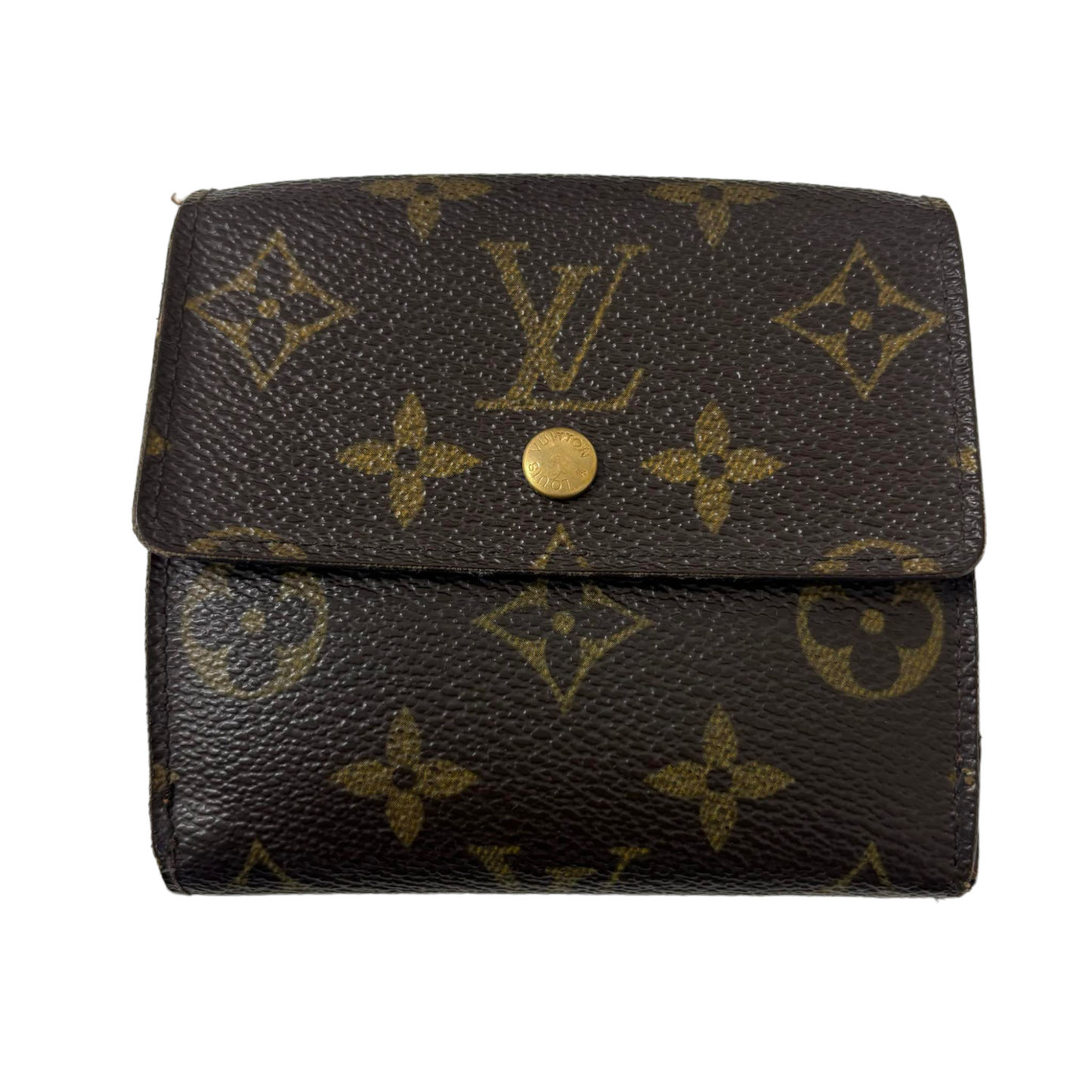 LOUIS VUITTON Wallet Monogram SP0075 Brown Rank C