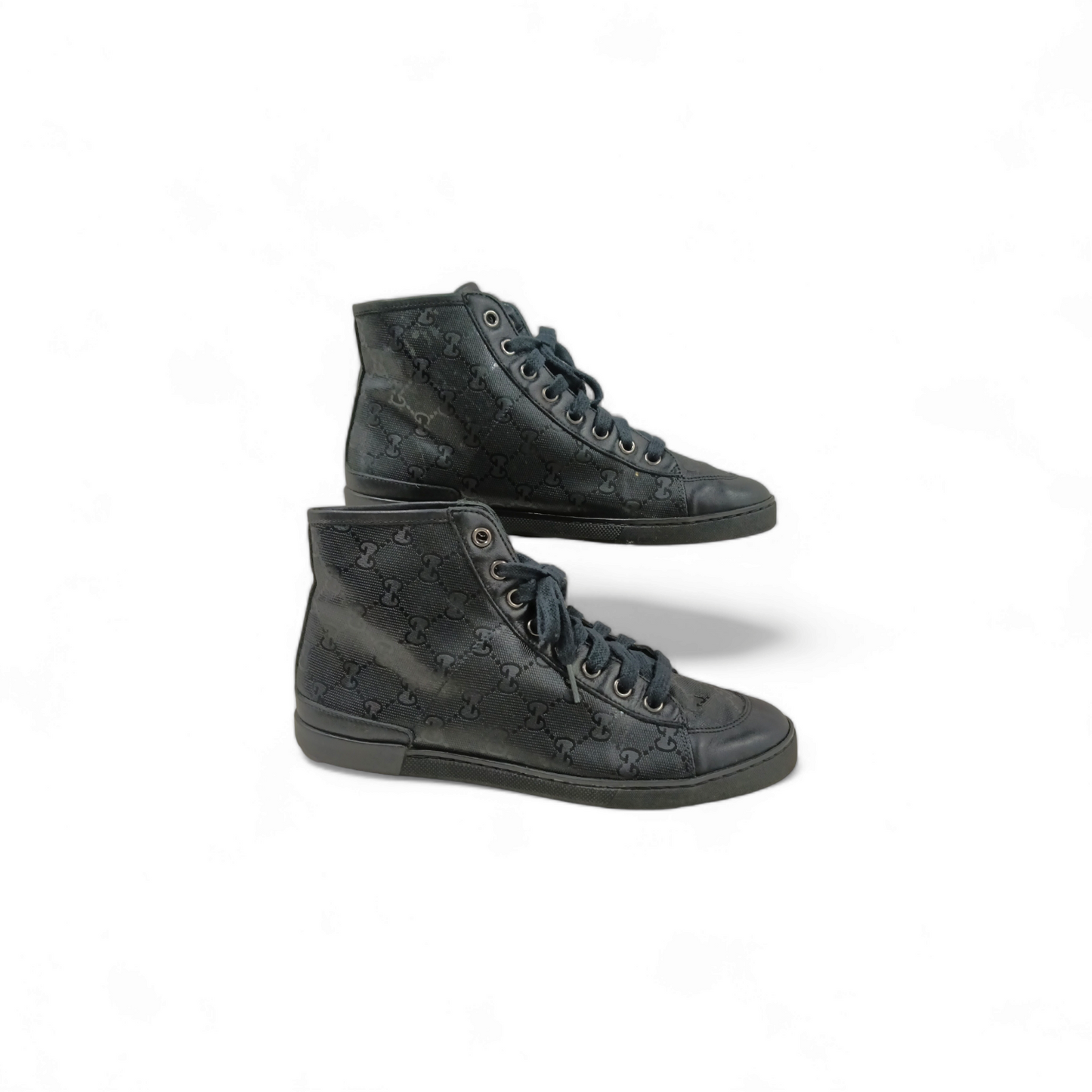 GUCCI Sneaker Lady's Black 222790 Size 36 Rank B