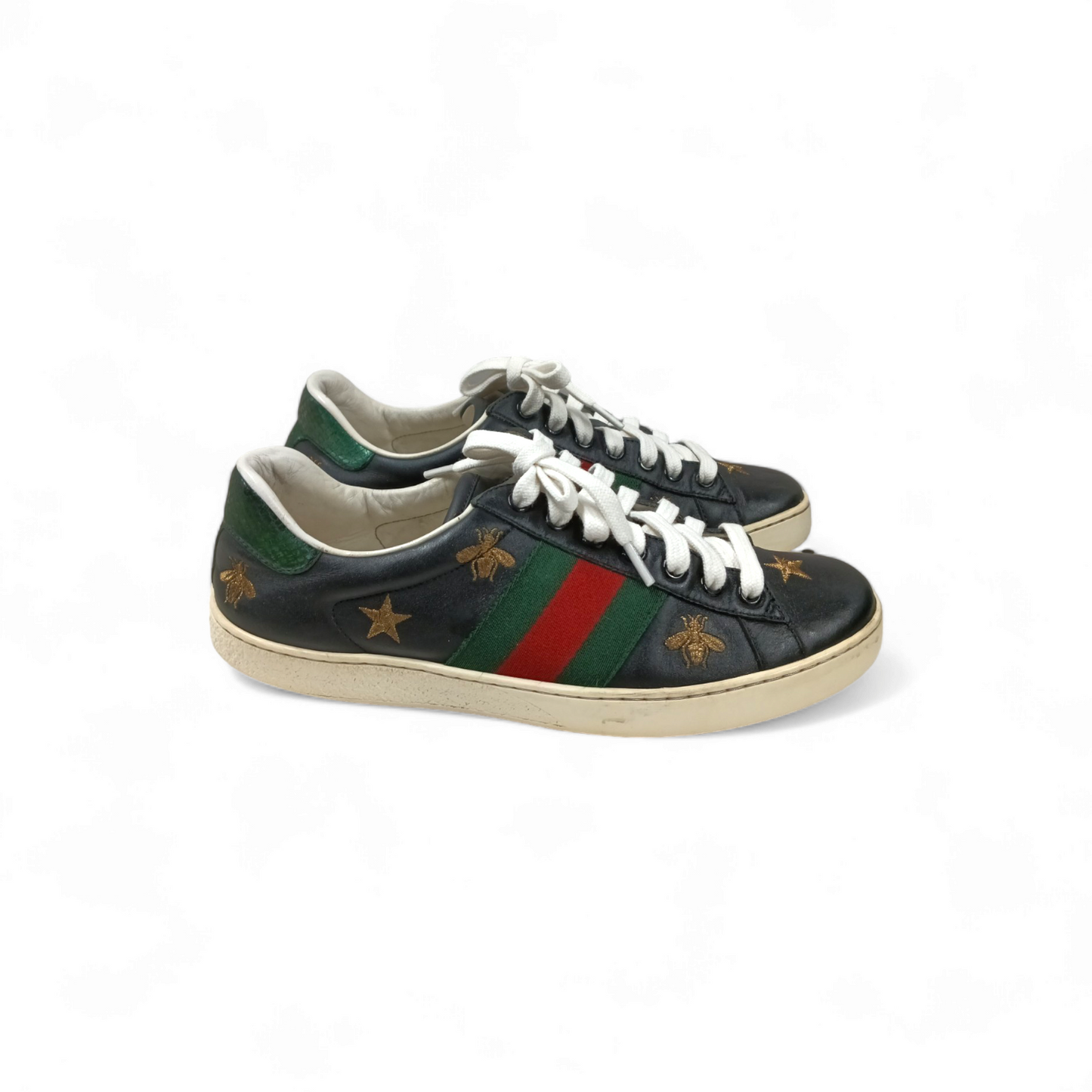 GUCCI Sneaker Size 5 (35) Lady's Black 386750 Rank B