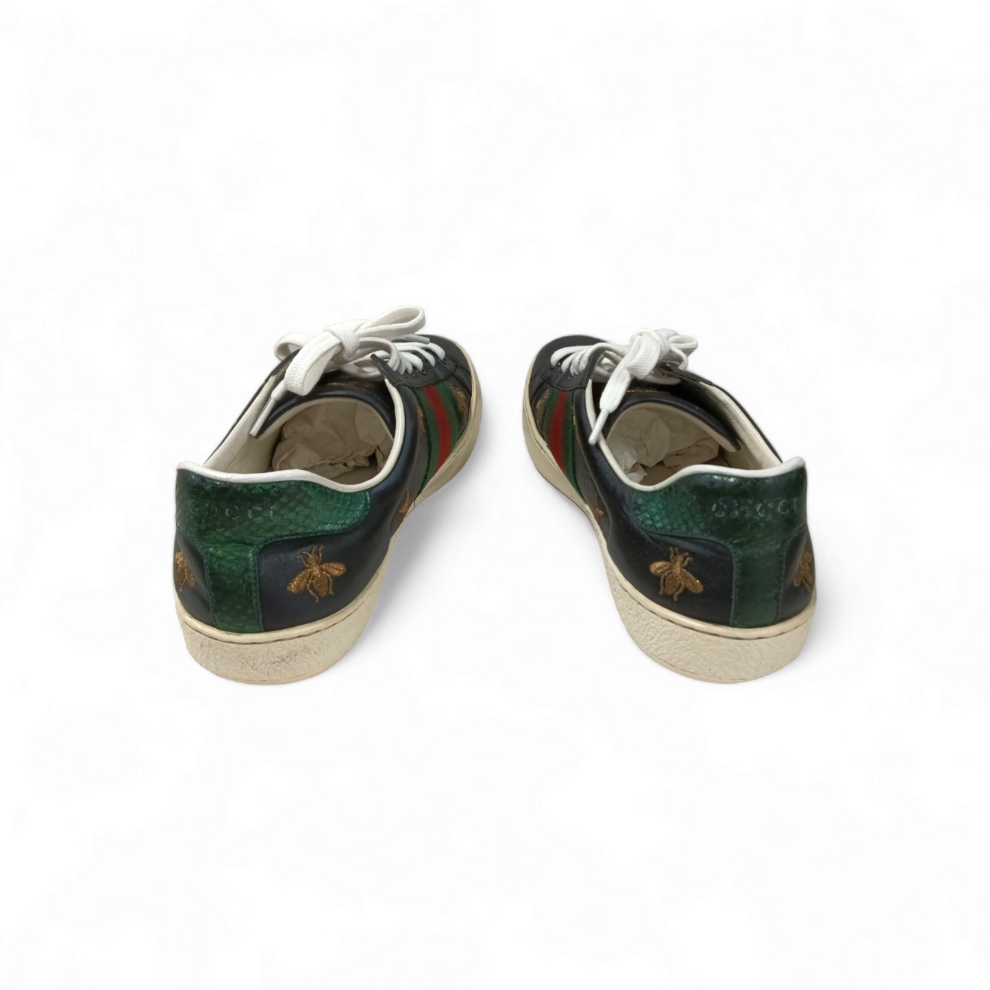 GUCCI Sneaker Size 5 (35) Lady's Black 386750 Rank B