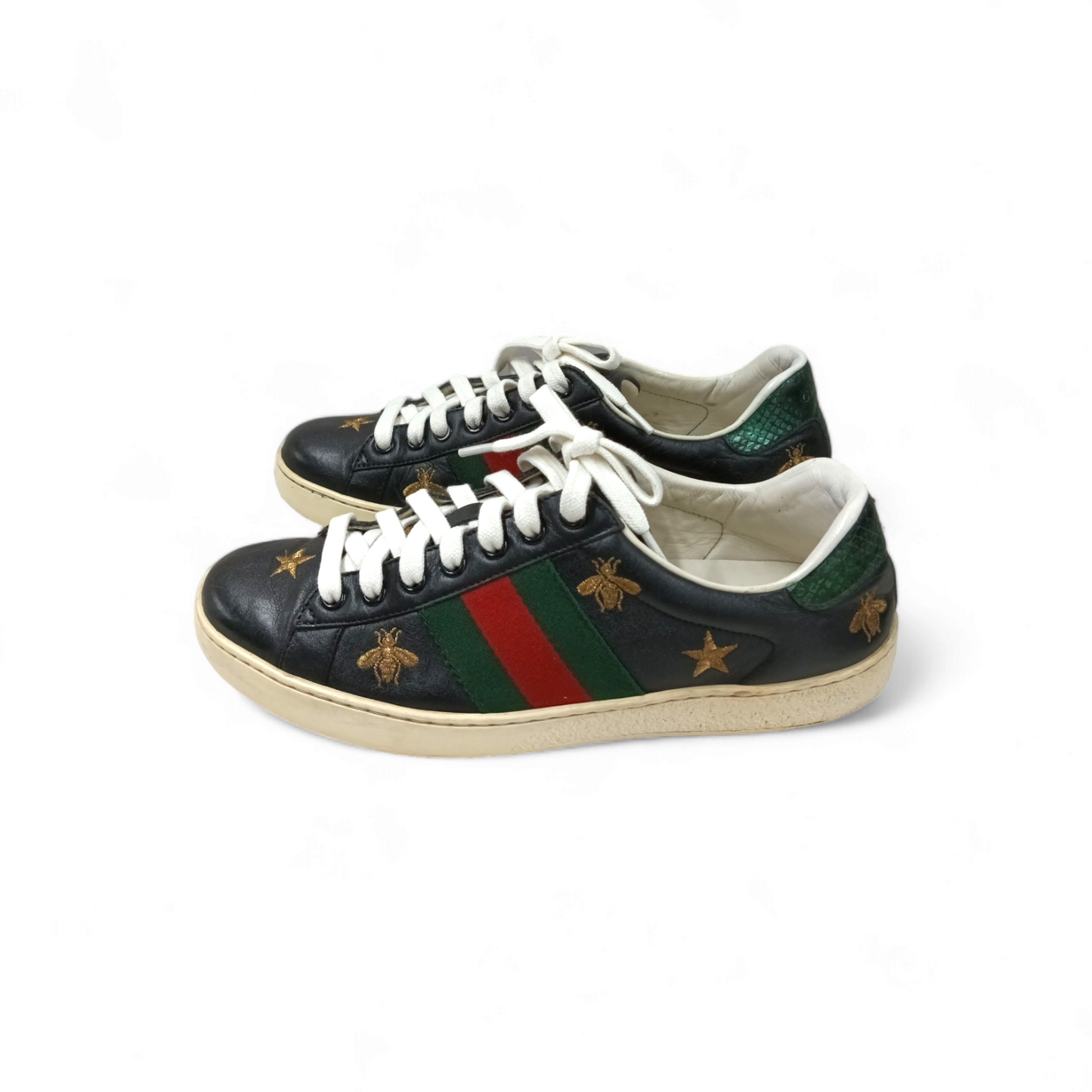 GUCCI Sneaker Size 5 (35) Lady's Black 386750 Rank B