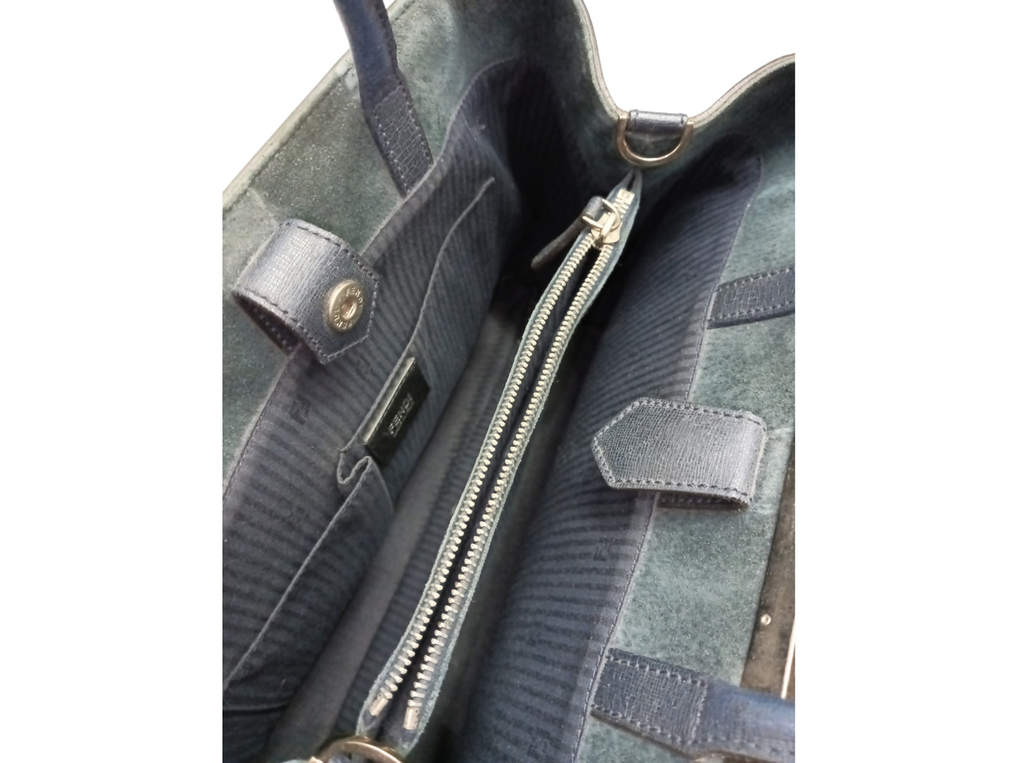 FENDI BAG NAVY RANK C 139-2516