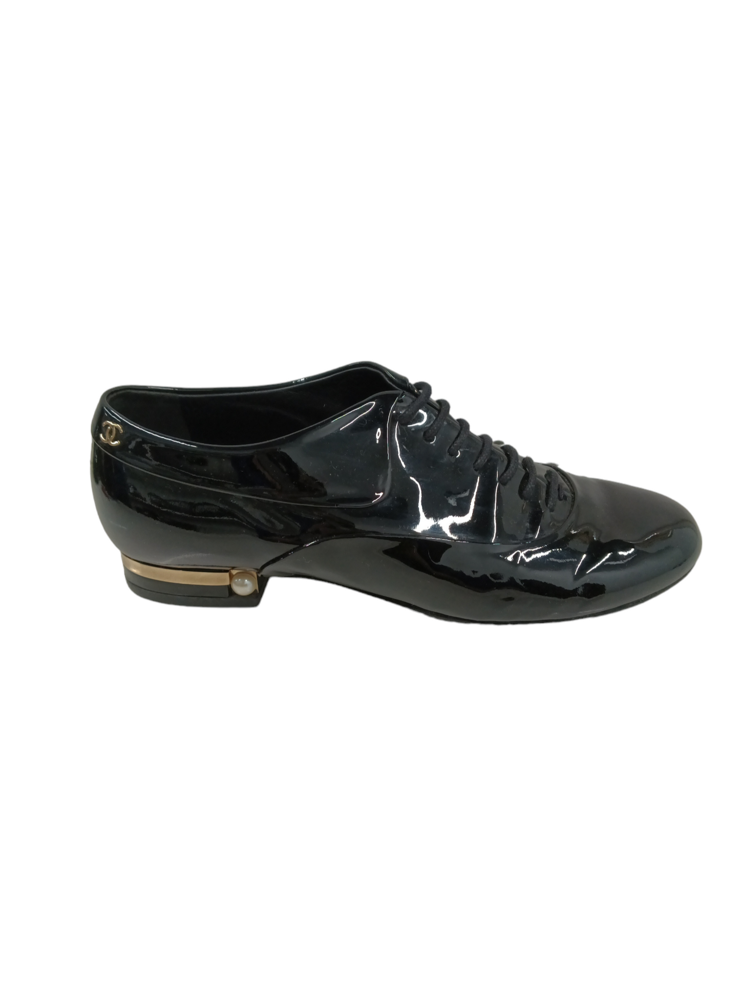 CHANEL Shoes 36 Lady s Black Rank B