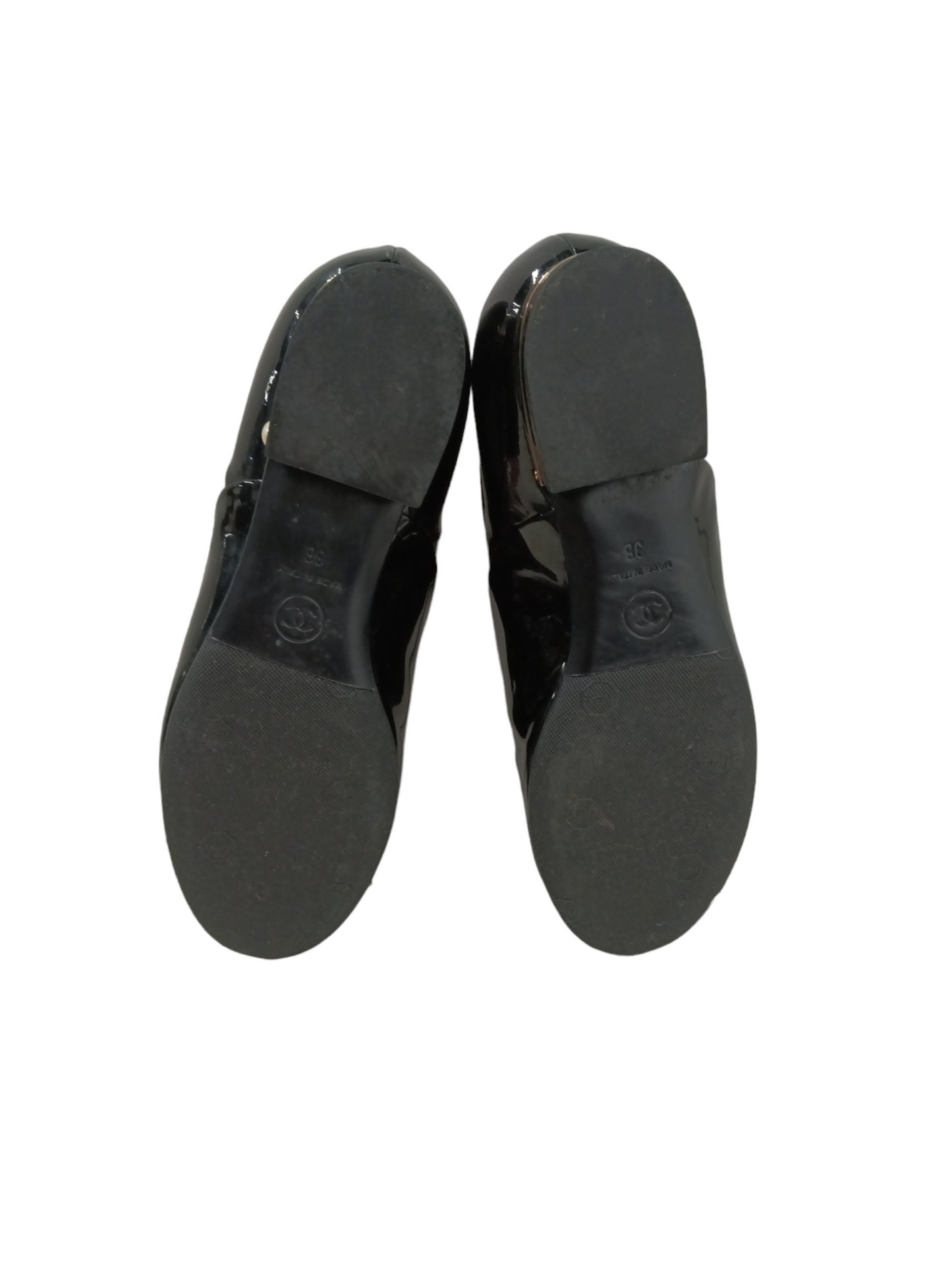 CHANEL Shoes 36 Lady s Black Rank B