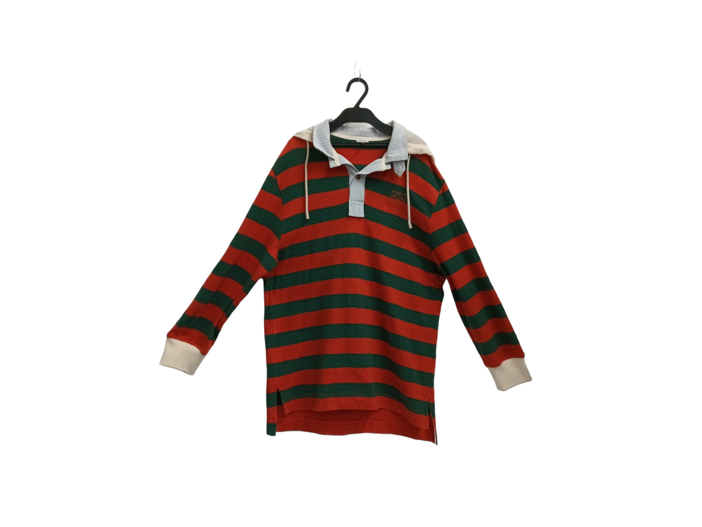 LOEWE LONG SLEEVE CUT AND SEWN SIZE M MENS ORANGE/GREEN H6299410SI1718520