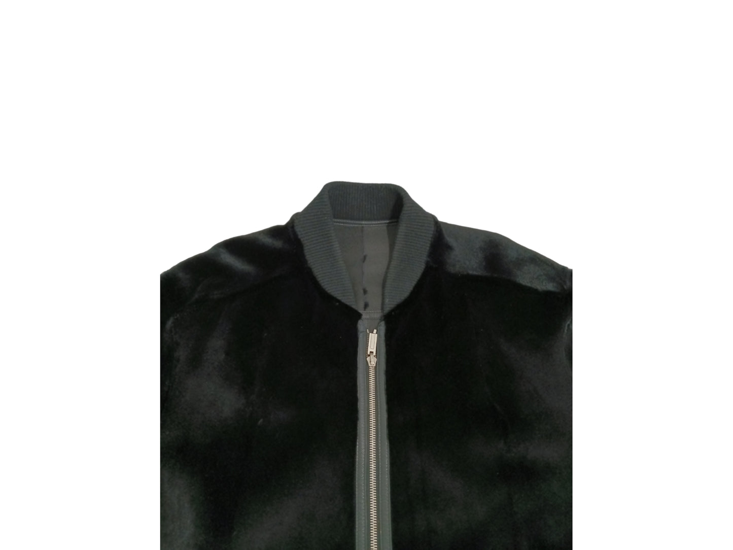 HERMES LEATHER JACKET SIZE 50 MENS BLACK