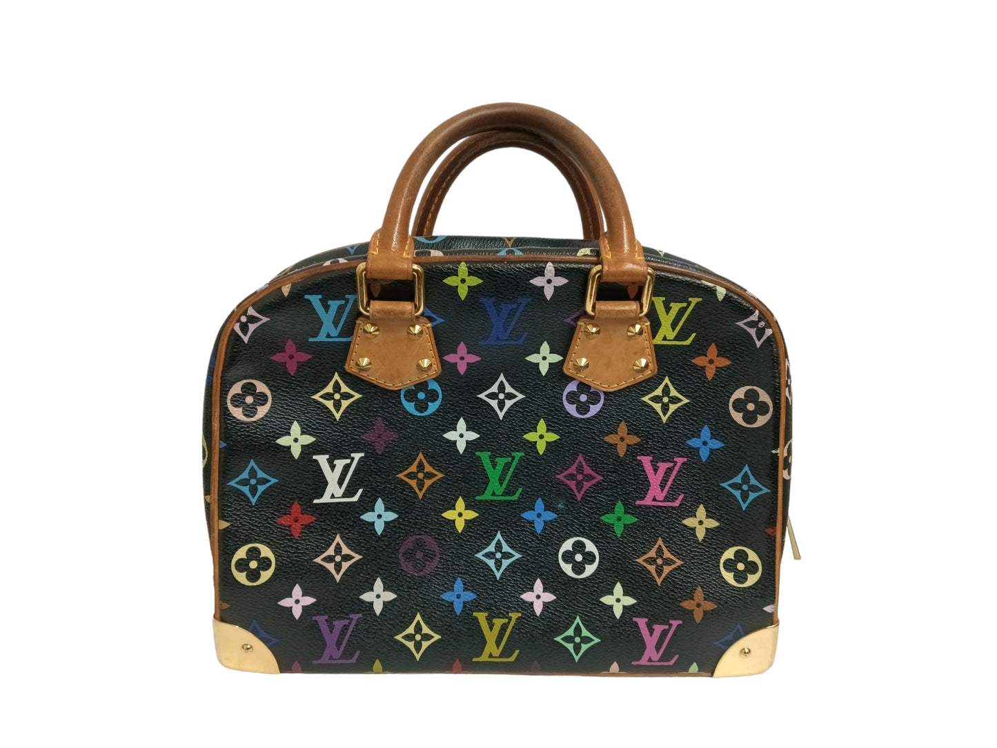 LOUIS VUITTON HANDBAG MONOGRAM Damage/Stain Trouville Multi color