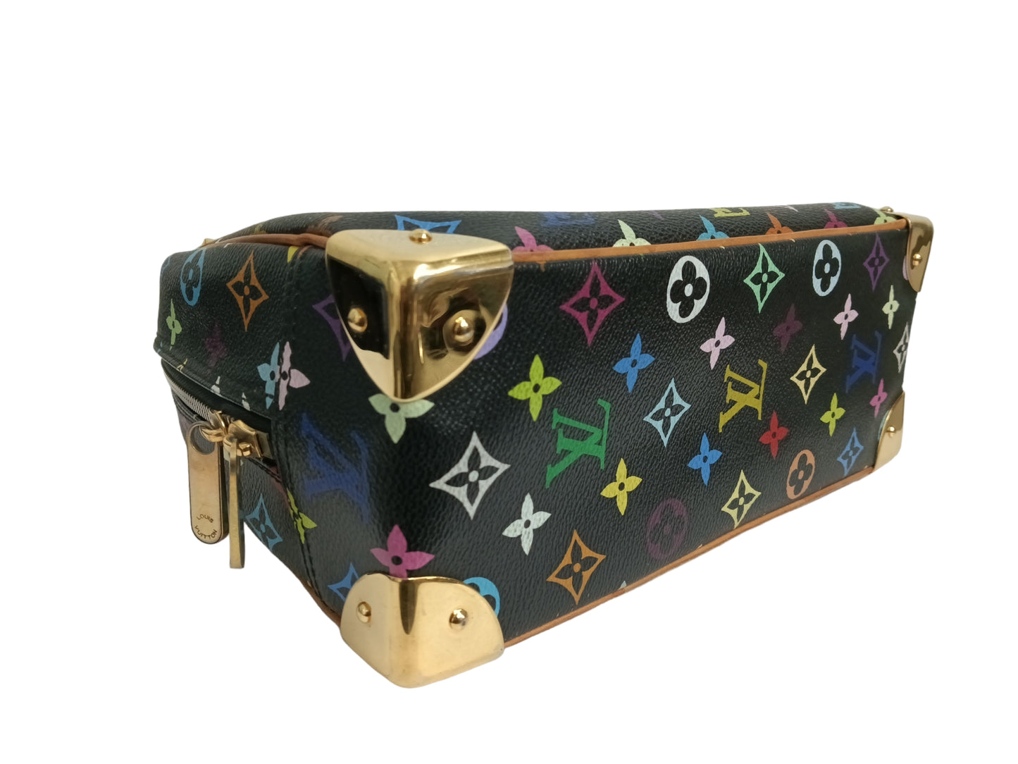 LOUIS VUITTON HANDBAG MONOGRAM Damage/Stain Trouville Multi color