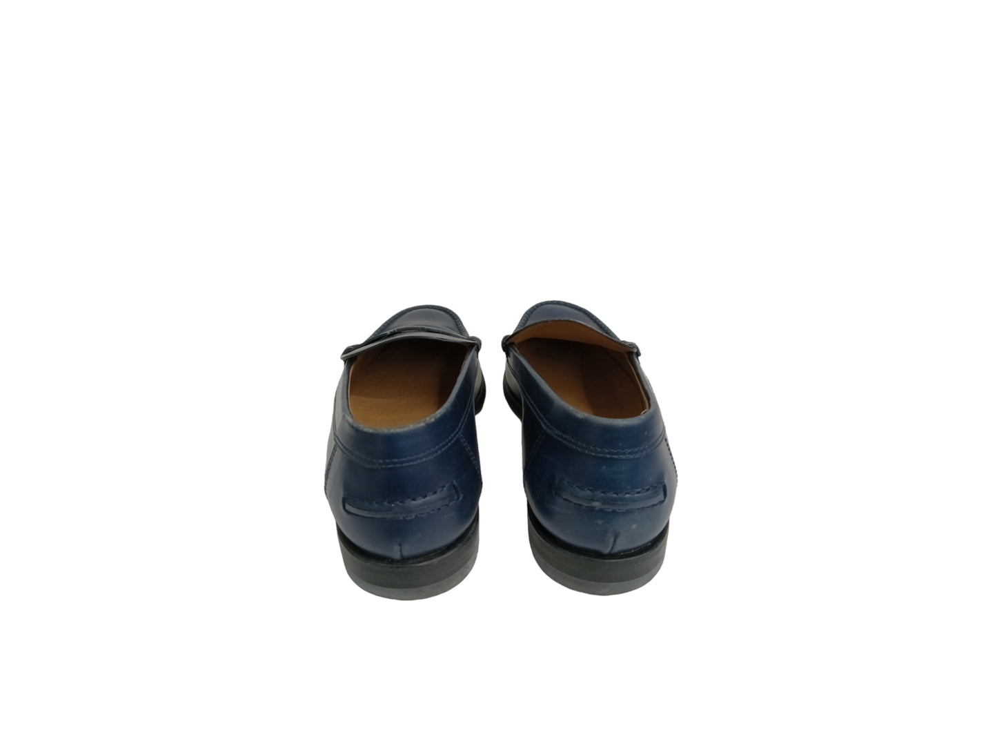 HERMES LOAFERS SIZE 35 LADY'S BLUE