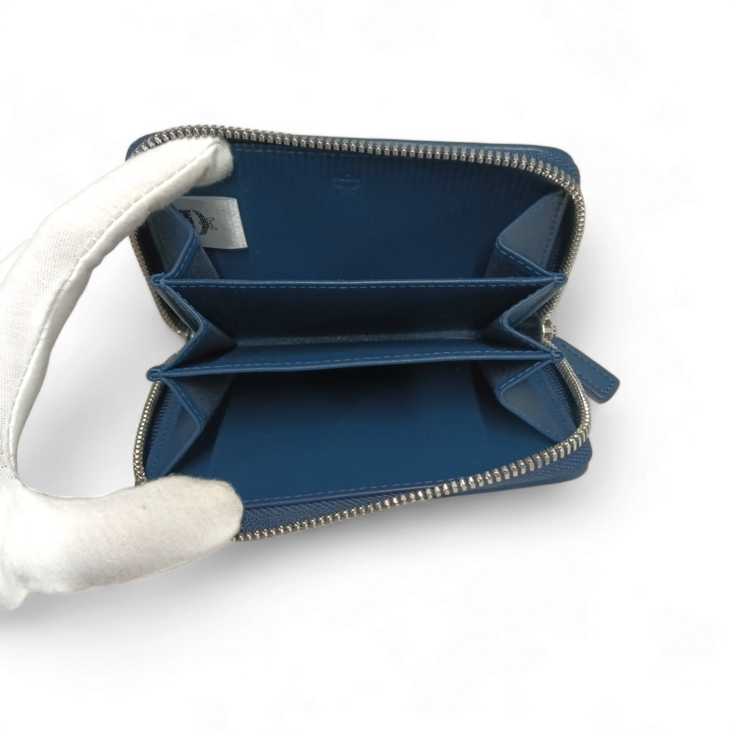 MCM Wallet MXL CATA01 LU001 Blue Rank B