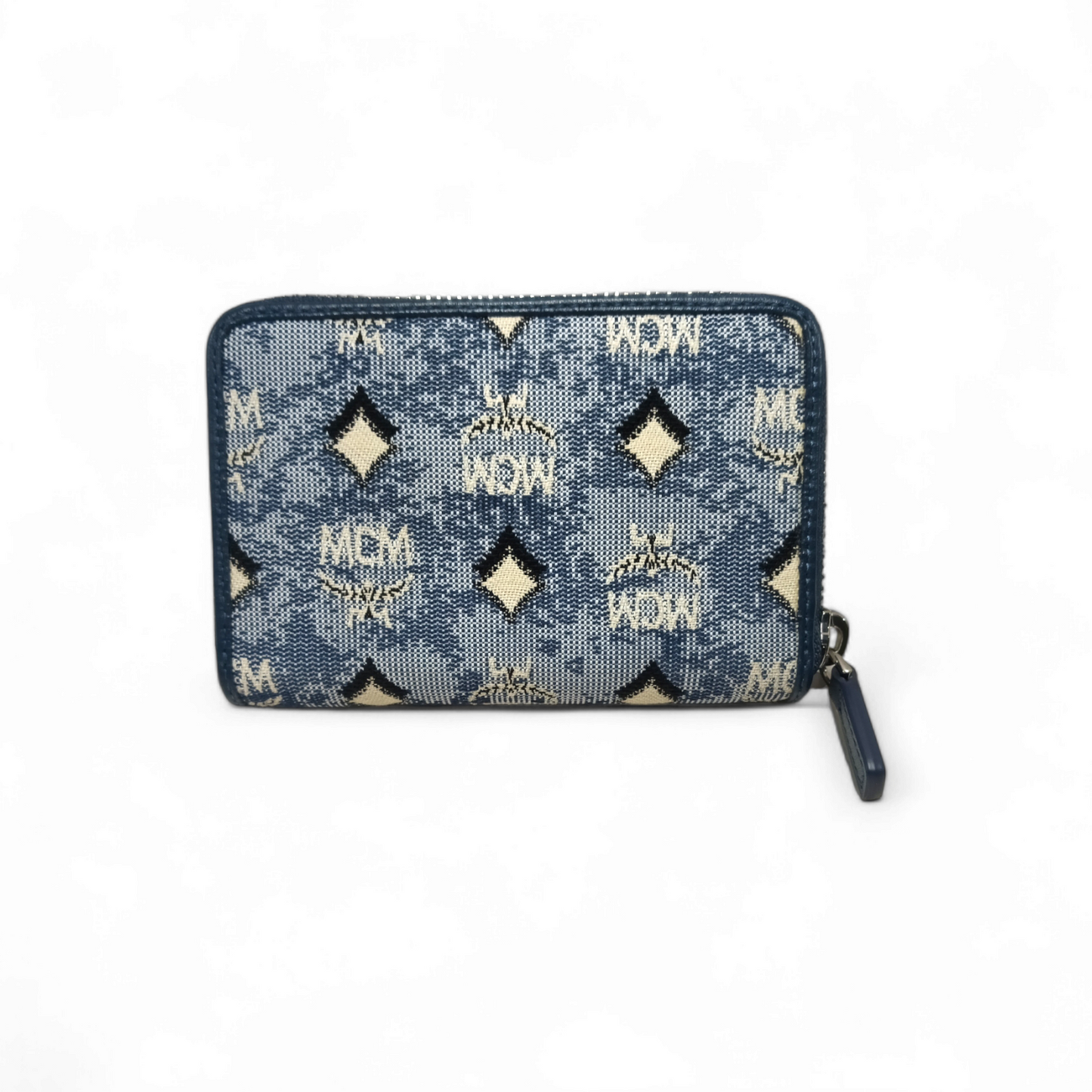 MCM Wallet MXL CATA01 LU001 Blue Rank B