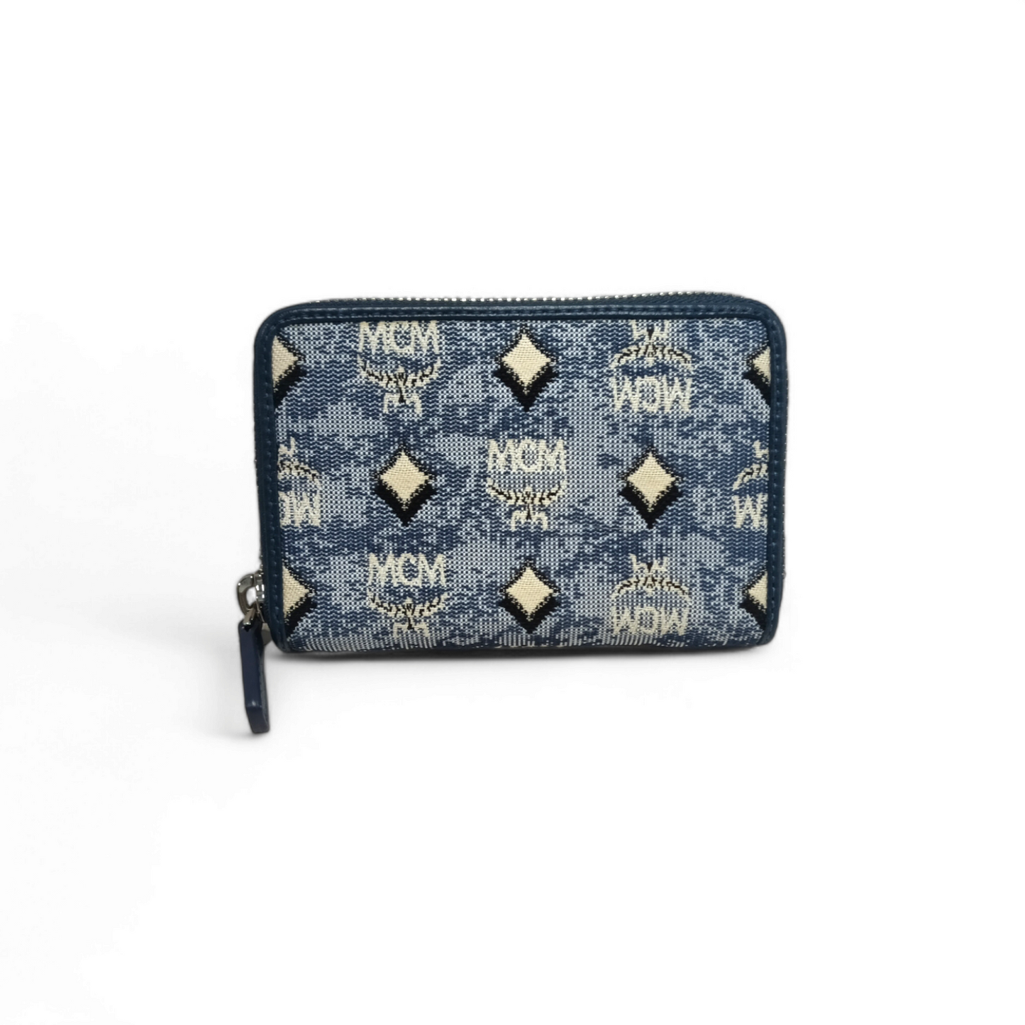 MCM Wallet MXL CATA01 LU001 Blue Rank B