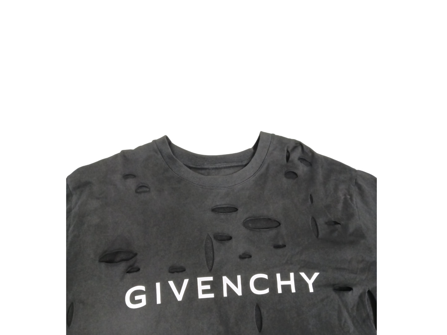 GIVENCHY T-SHIRT SIZE M MENS BLACK BM71G13Y9W