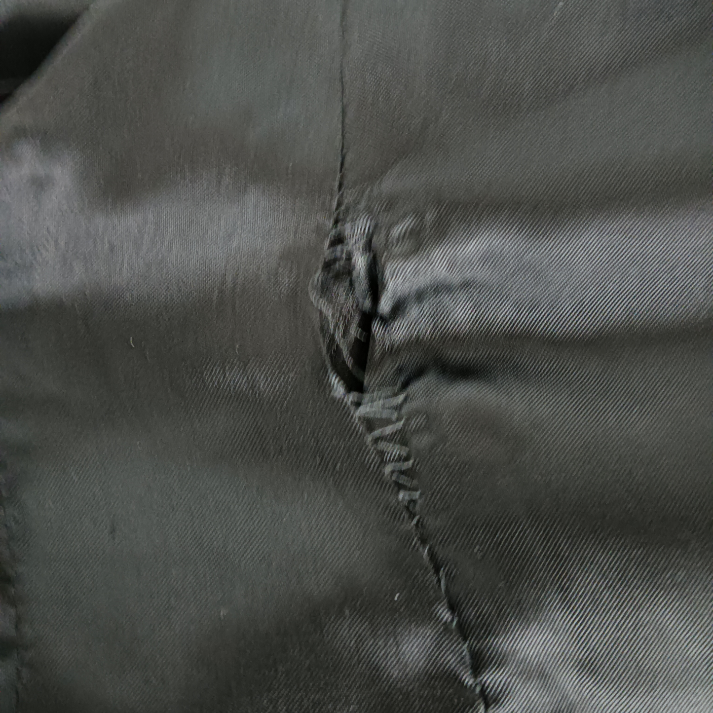LOUIS VUITTON SUIT 44 Mens Black Rank (C)*In side damage RM191 LI0HGJ61E Plain Rainbow