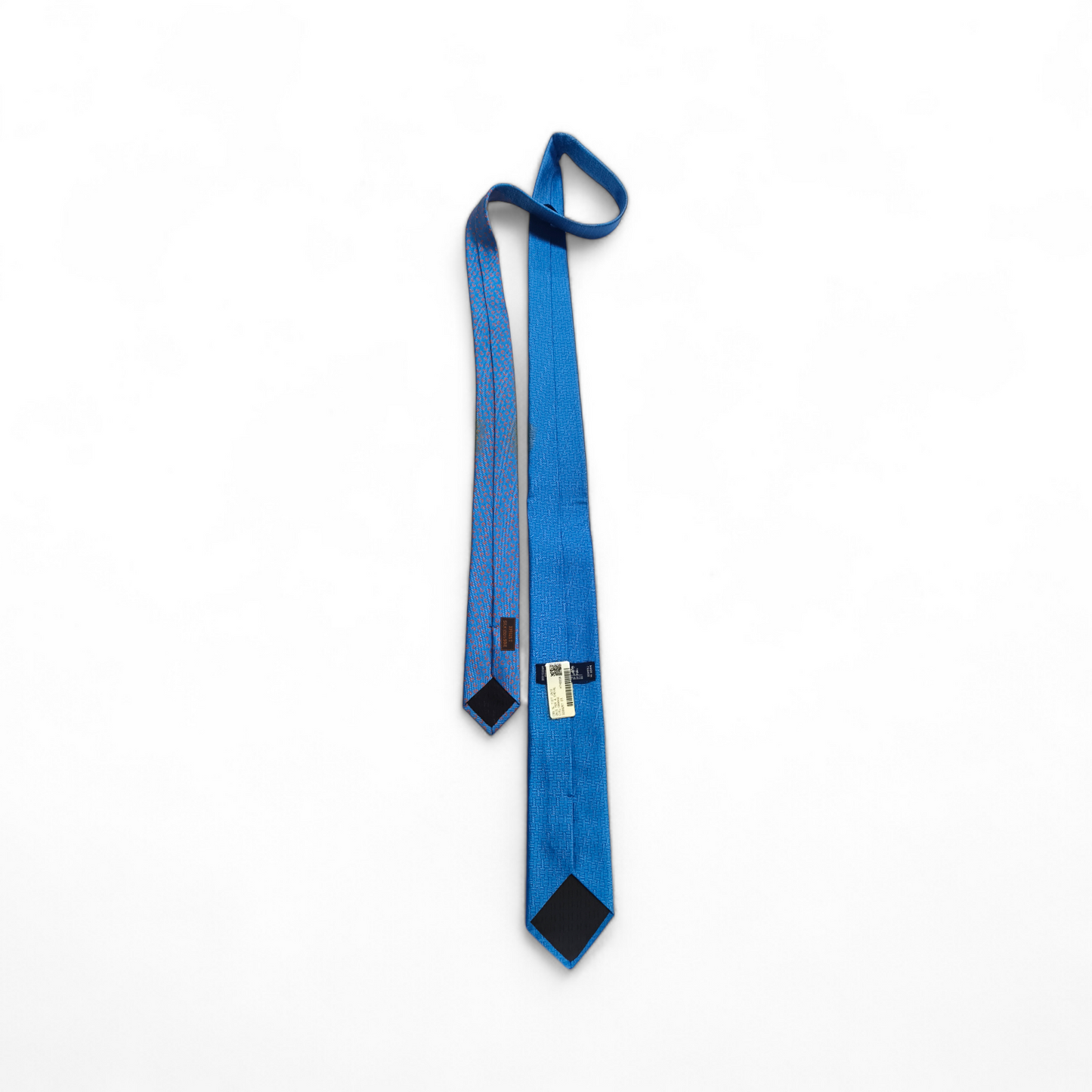 HERMES Necktie sky Blue Unused Item