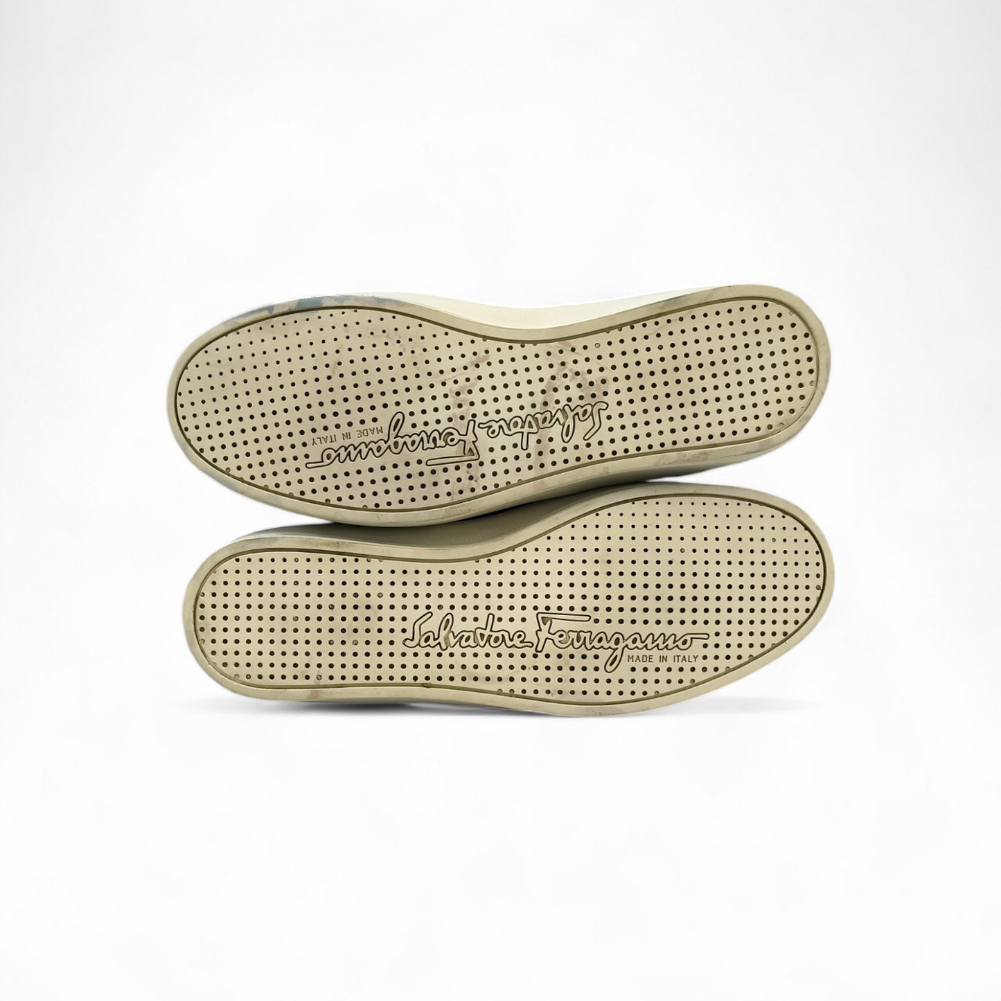 Ferragamo Slip-On Size M RY3557 Lady's Black Rank B