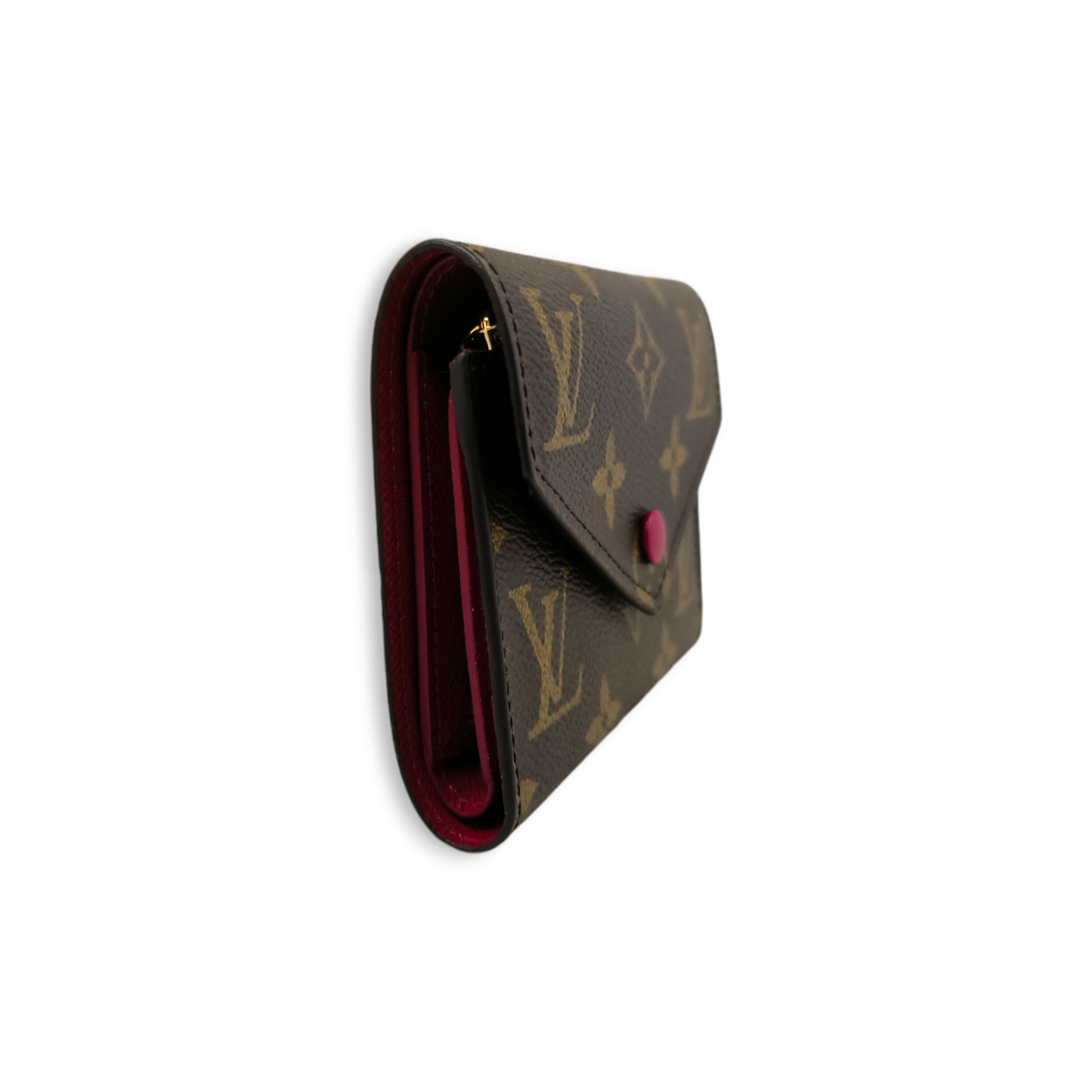 LOUIS VUITTON Wallet M41938 Brown NZ2187 Rank A