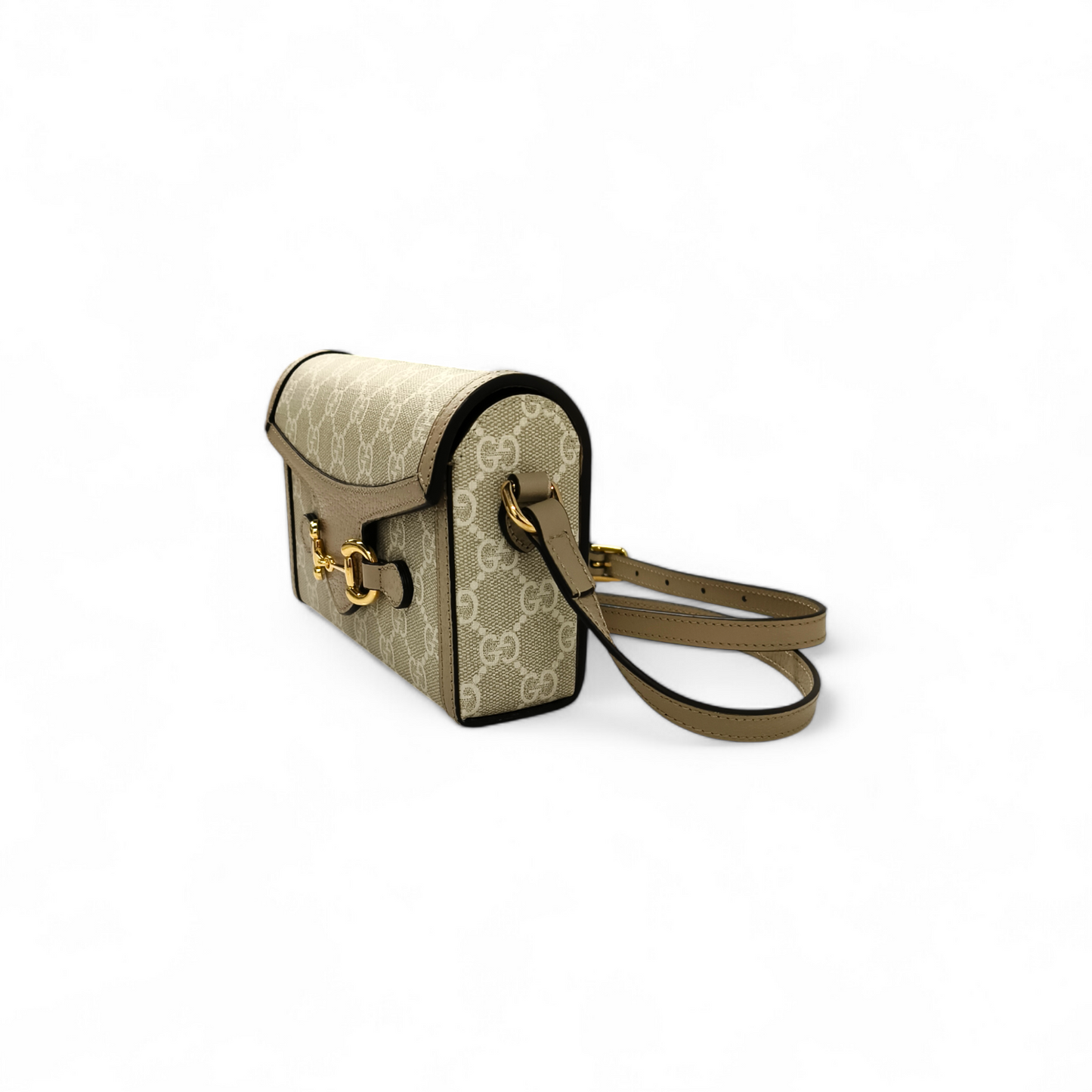 GUCCI Shoulder Bag 699296 2184 Beige Rank A