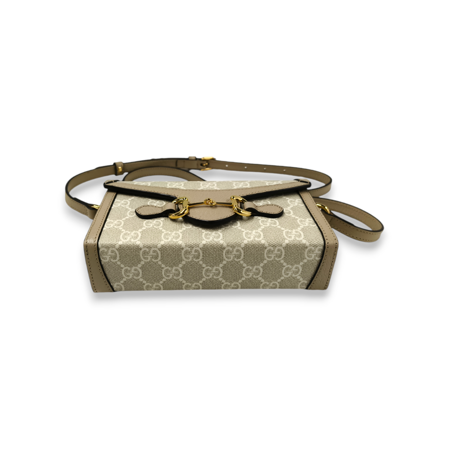 GUCCI Shoulder Bag 699296 2184 Beige Rank A